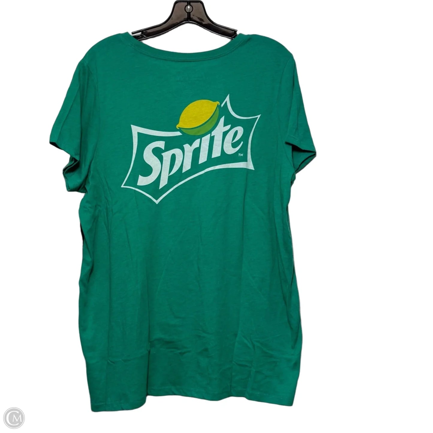 Sprite Top Short Sleeve Basic By Torrid In Green, Size: 1x