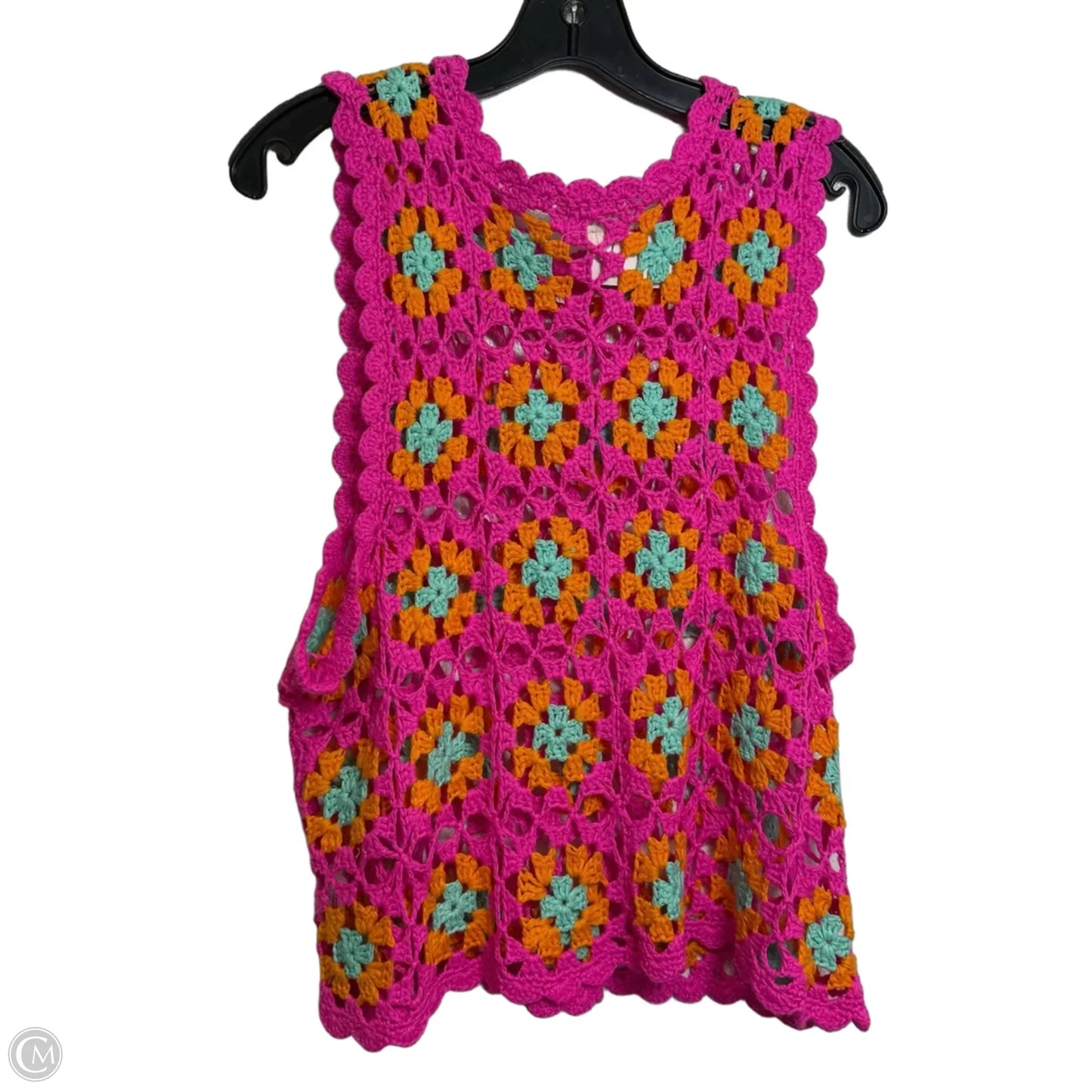 Top Sleeveless By Bibi In Pink, Size: Xl