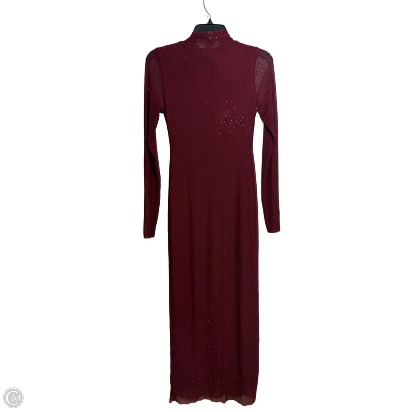 Dress Party Long By Bar Iii In Maroon, Size: Xs