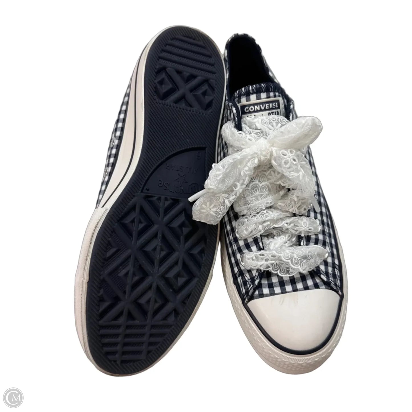 Shoes Sneakers By Converse In Checkered Pattern, Size: 8