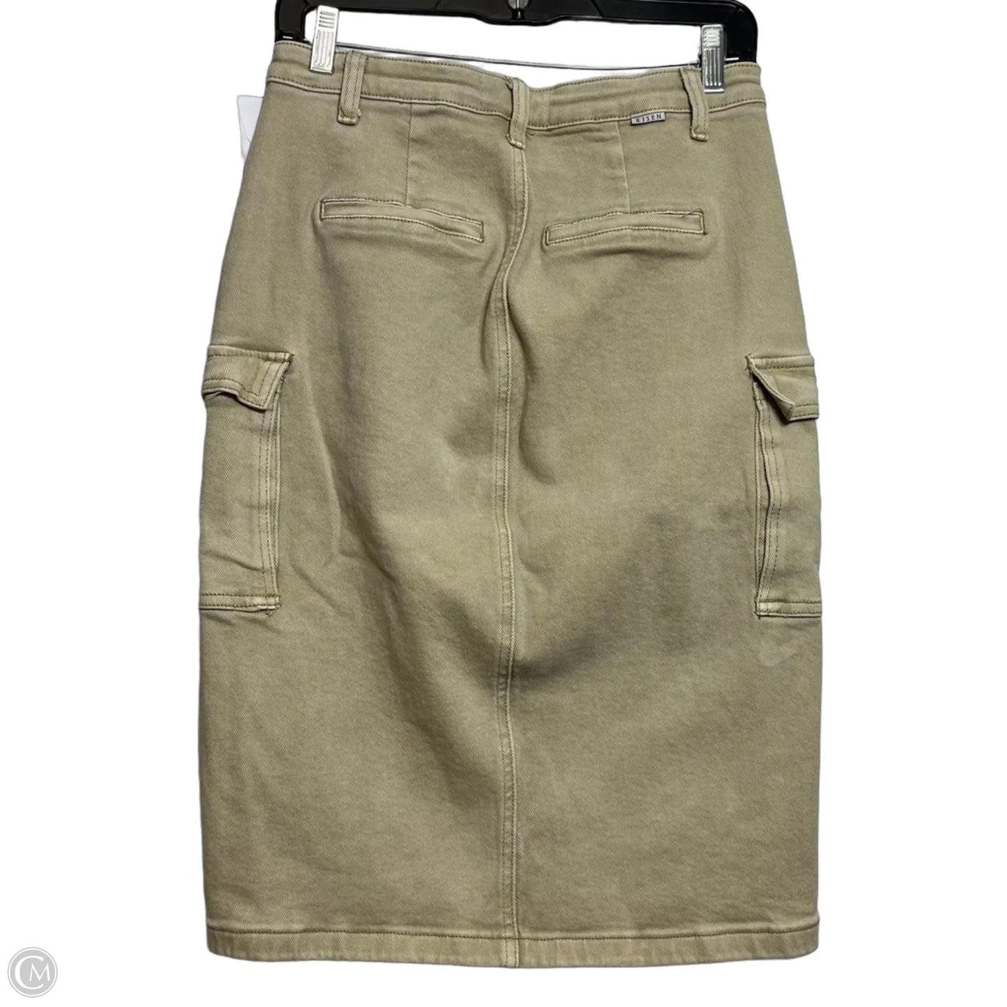 Skirt Midi By Risen In Tan, Size: M