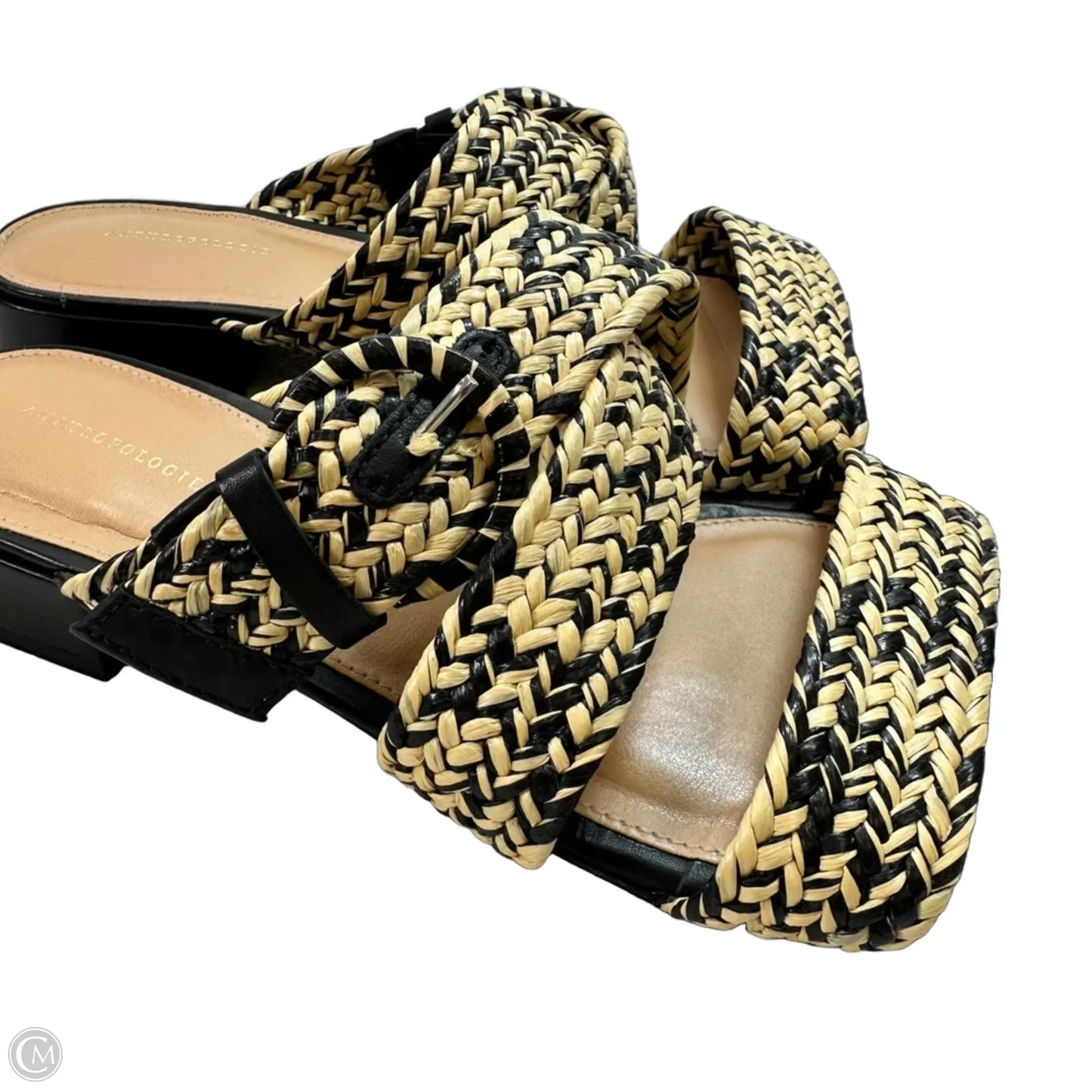 Shoes Flats By Anthropologie In Black, Size: 9