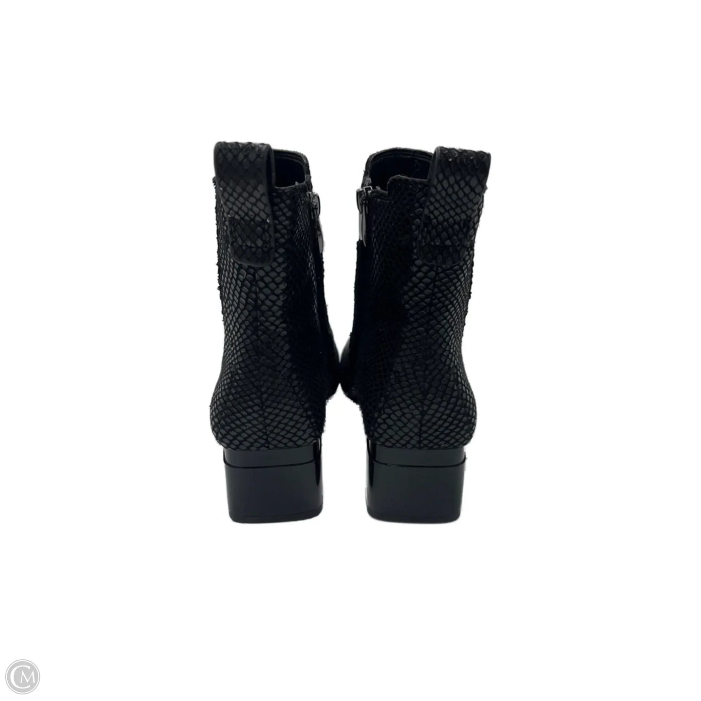 Boots Ankle Heels By Franco Sarto In Black, Size: 9