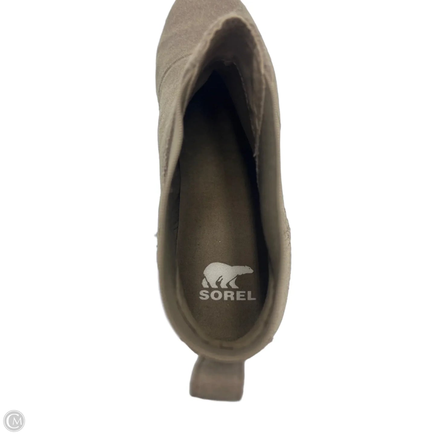 Boots Designer By Sorel In Taupe, Size: 7.5