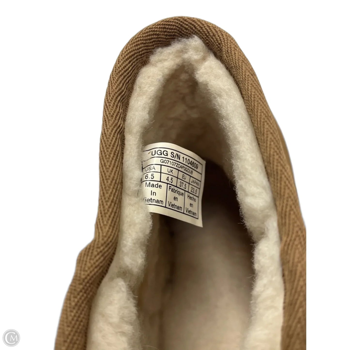 Boots Designer By UGG In Brown, Size: 6.5