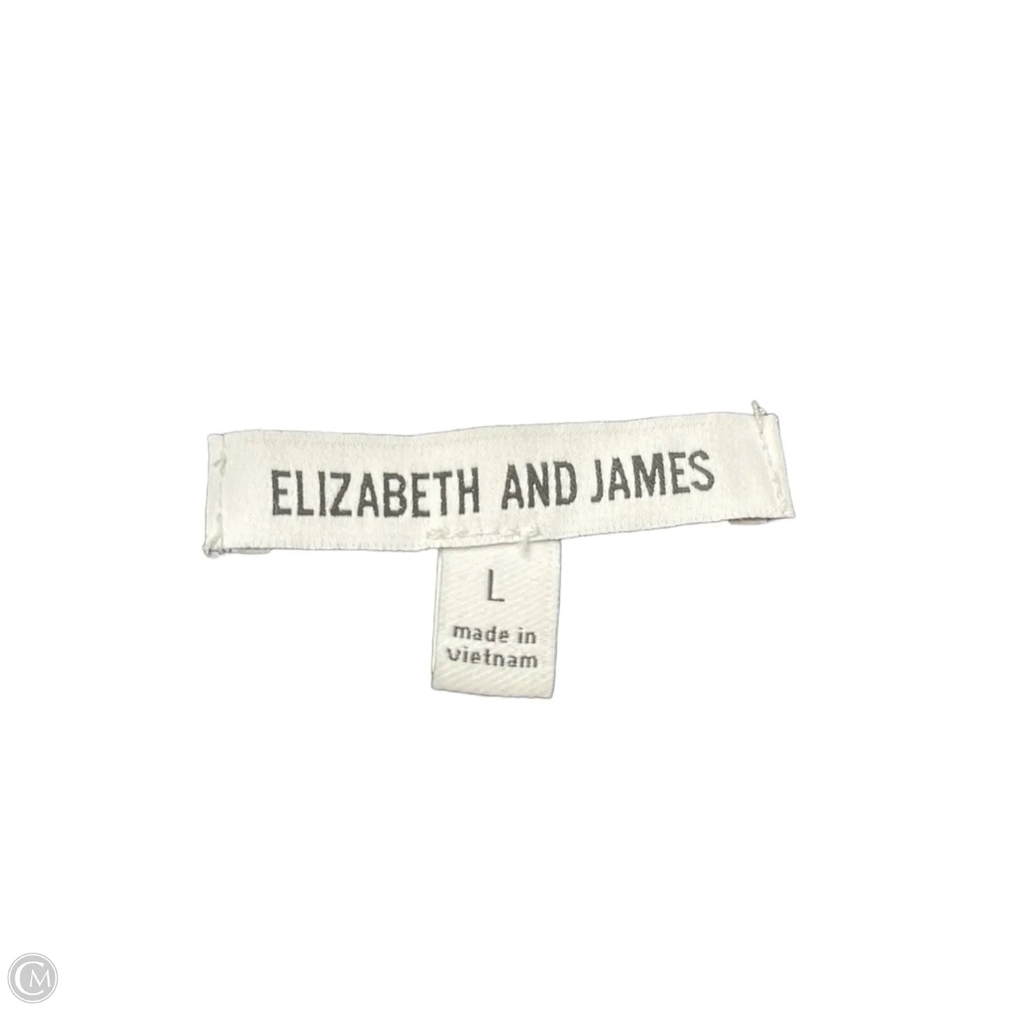 Jacket Moto Leather By Elizabeth And James In Yellow, Size: L
