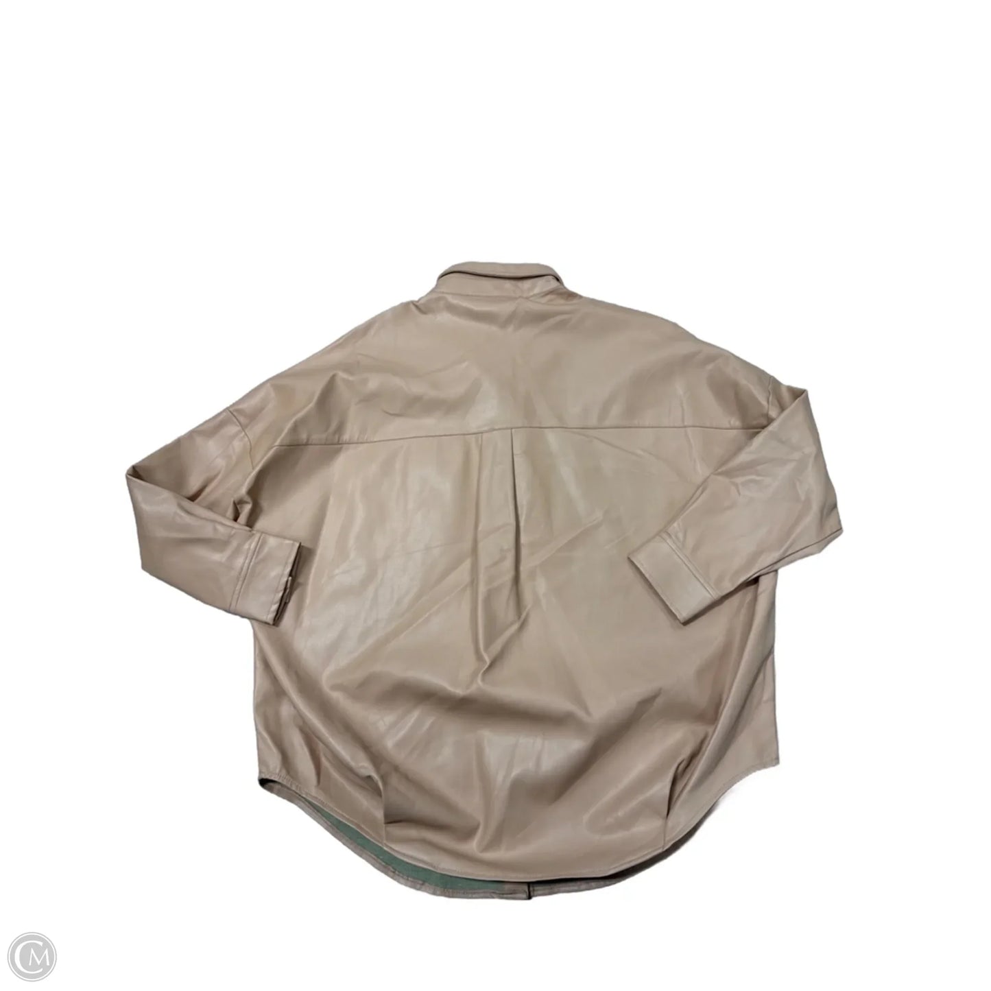 Blouse Long Sleeve By French Connection In Orange, Size: S