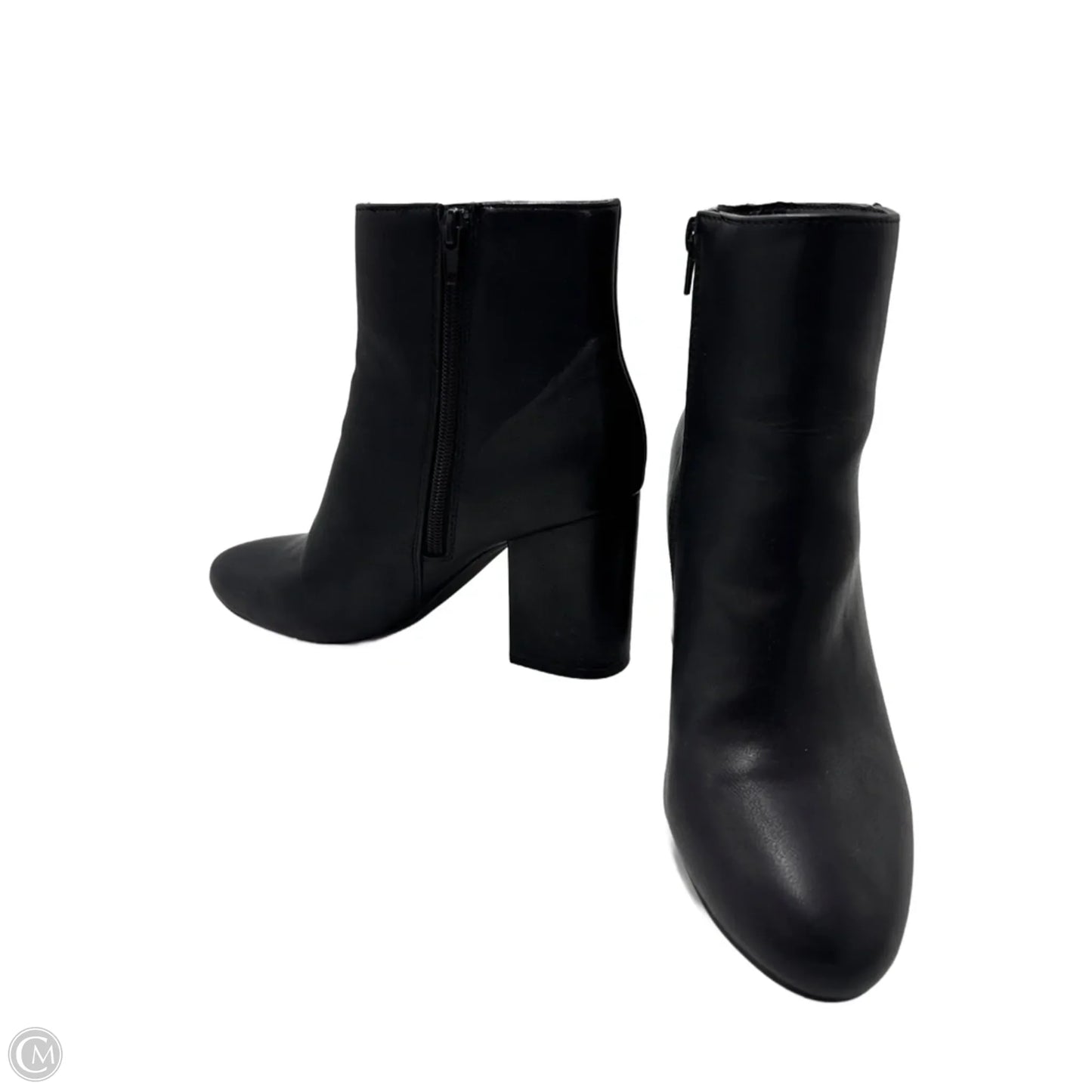 Boots Ankle Heels By Madden Girl In Black, Size: 8