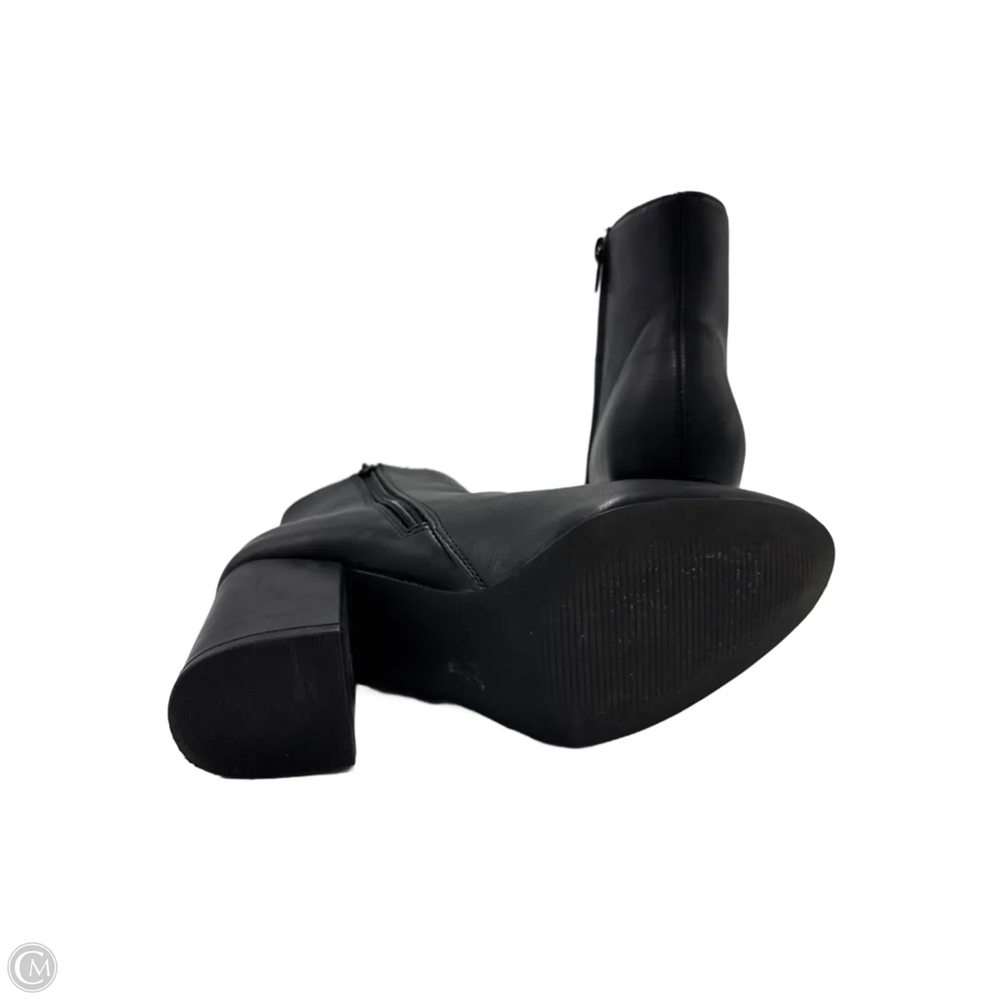 Boots Ankle Heels By Madden Girl In Black, Size: 8