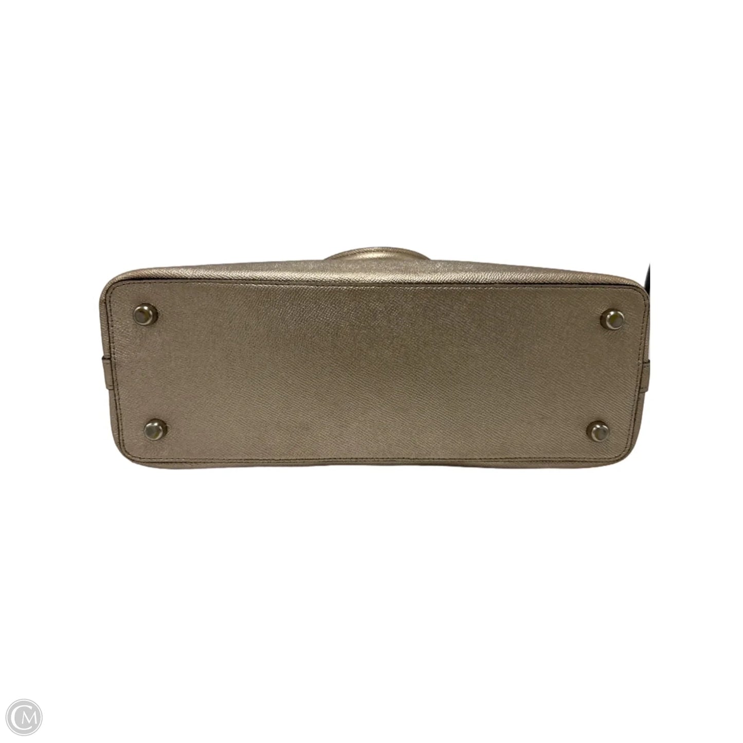 Handbag Designer By Coach Gold