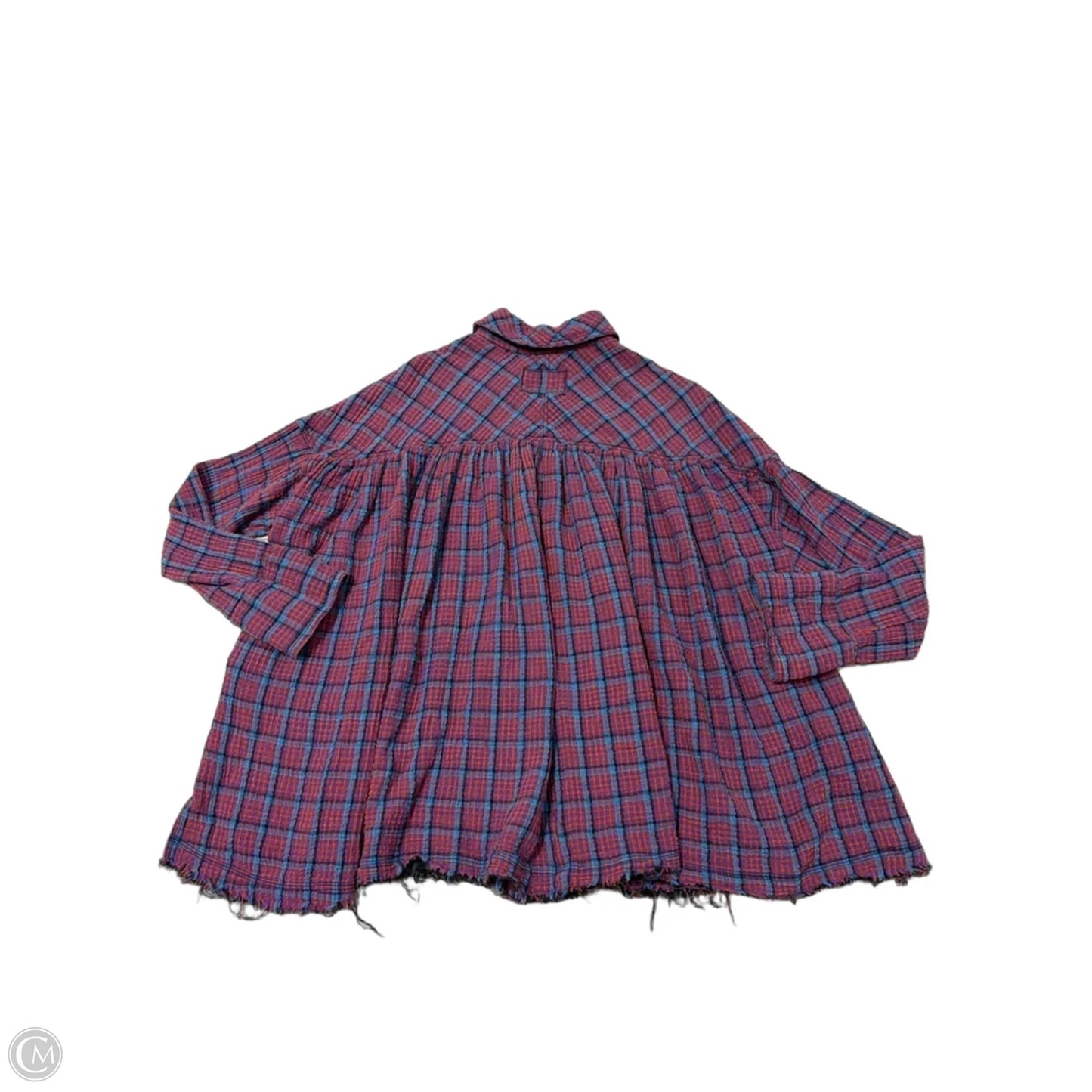 Blouse Long Sleeve By We The Free In Purple, Size: S