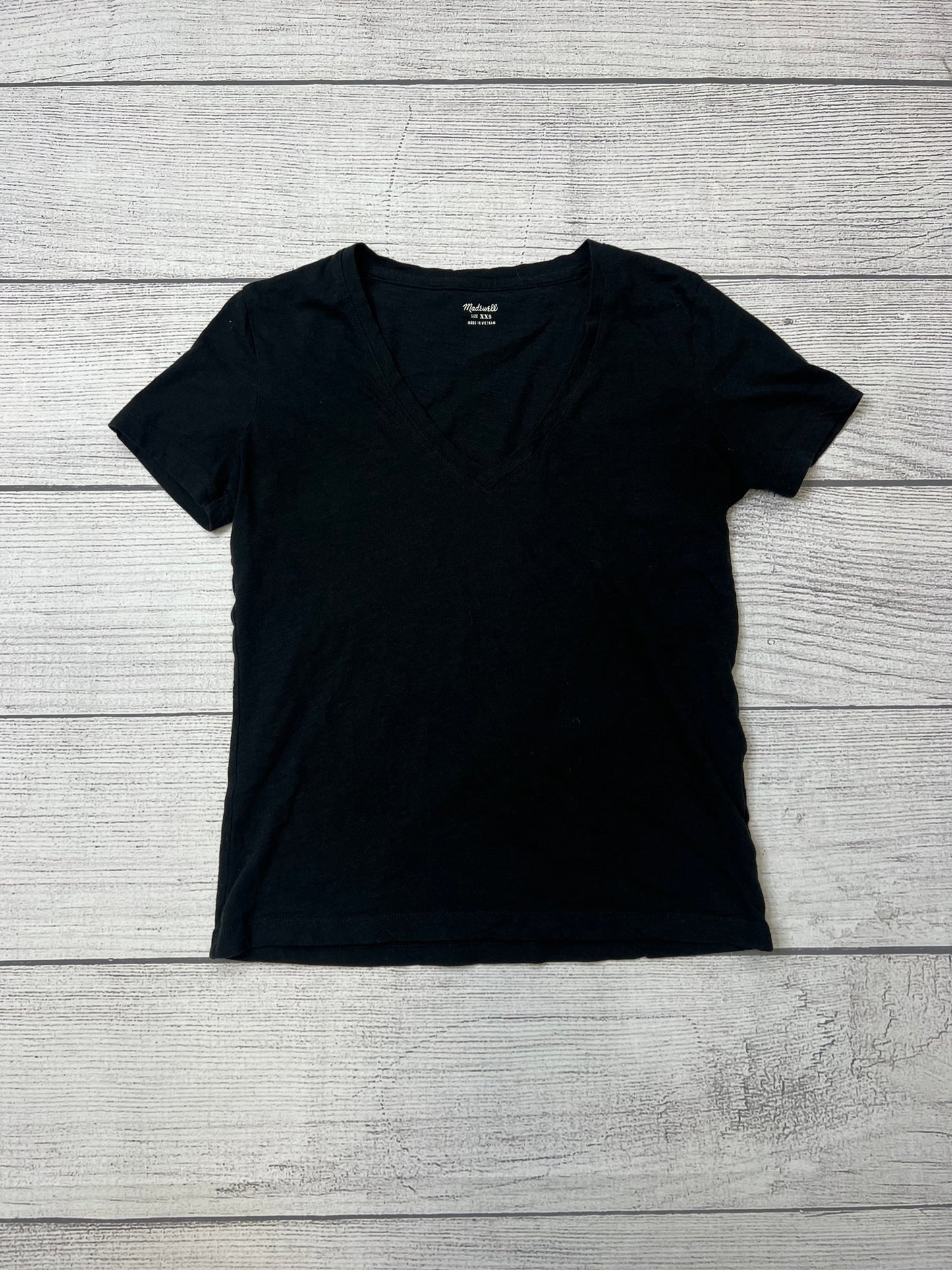 Top Short Sleeve Basic By Madewell Size: Xxs