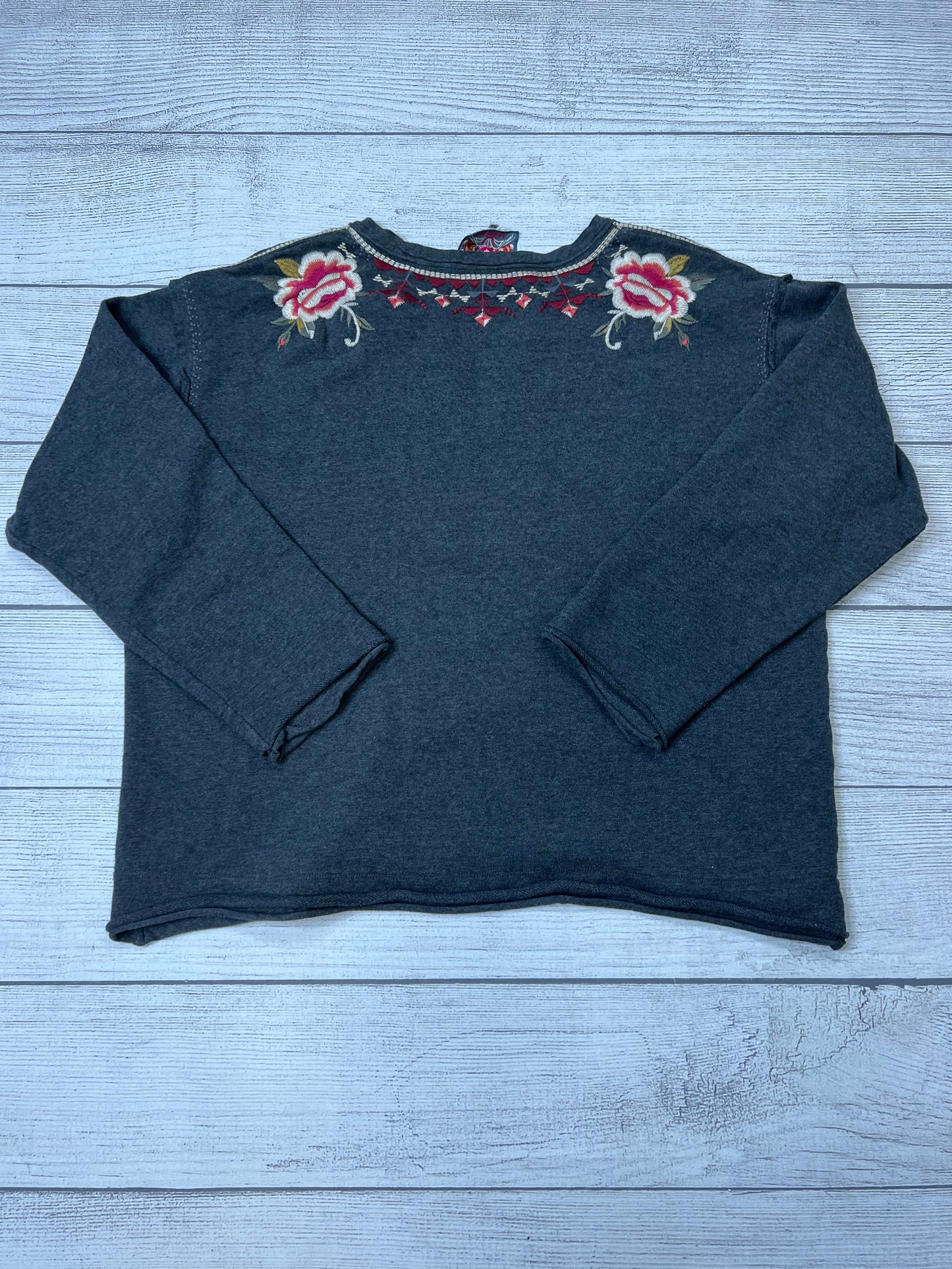 Sweatshirt Designer By Johnny Was Size: Petite XXL