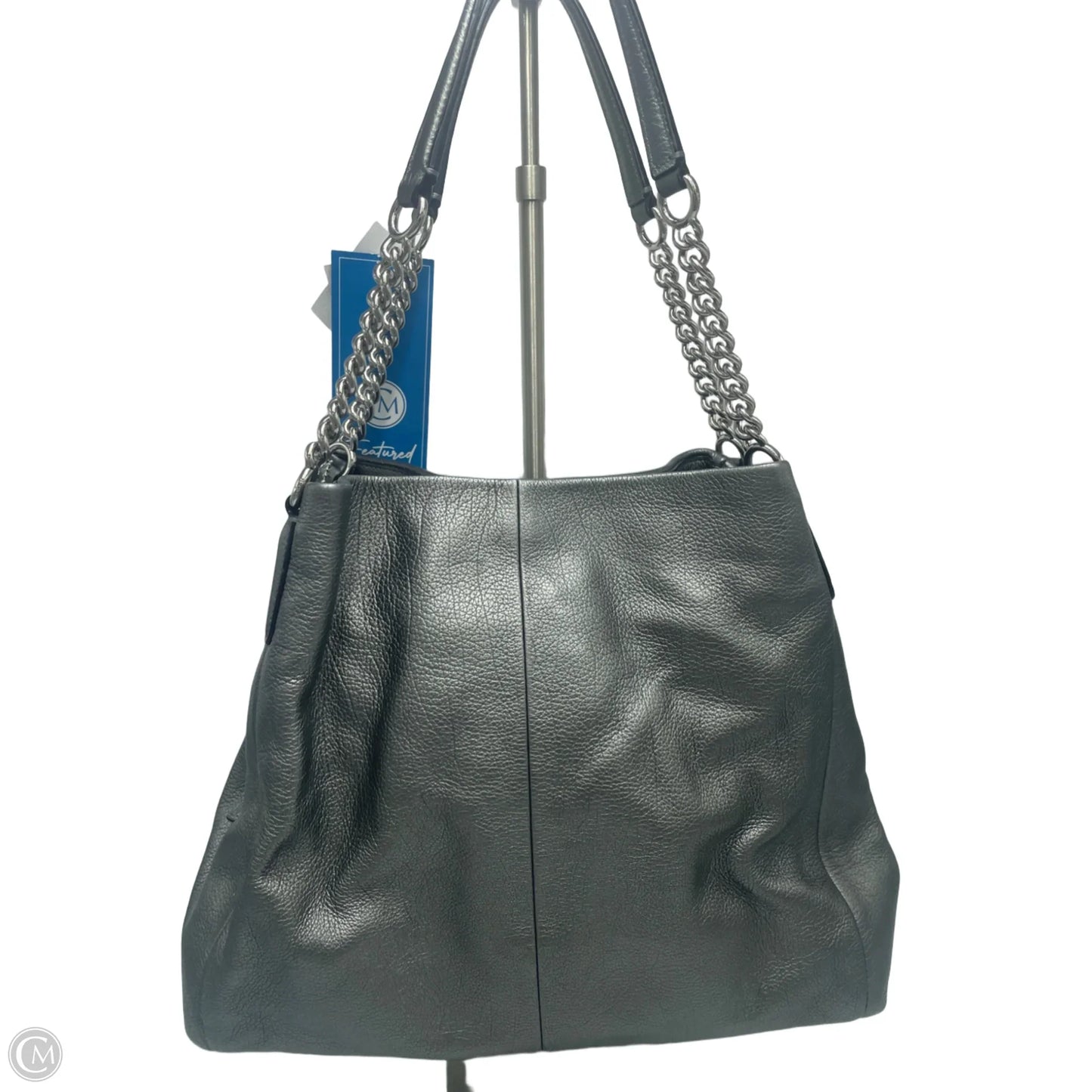 Handbag Leather Designer By Coach