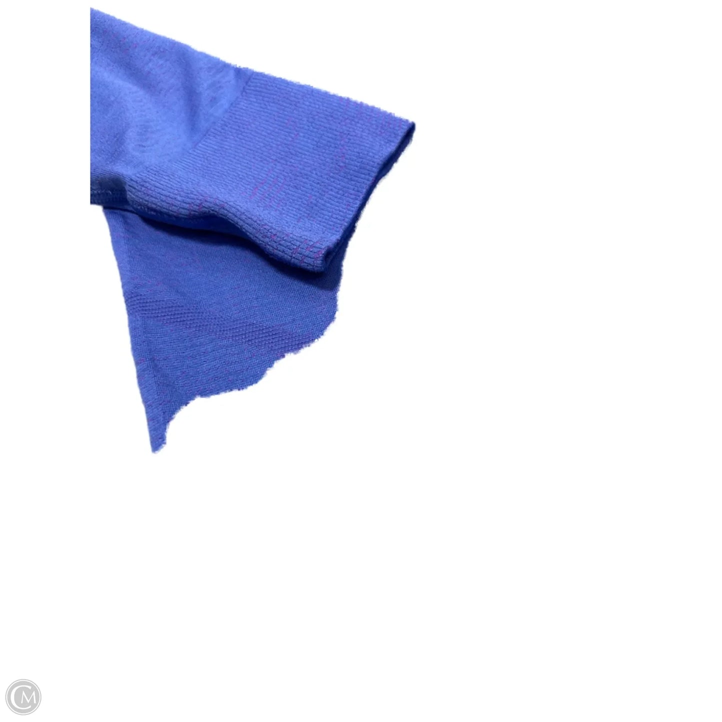 Athletic Top Long Sleeve Crewneck By Lululemon In Blue & Pink, Size: M/10