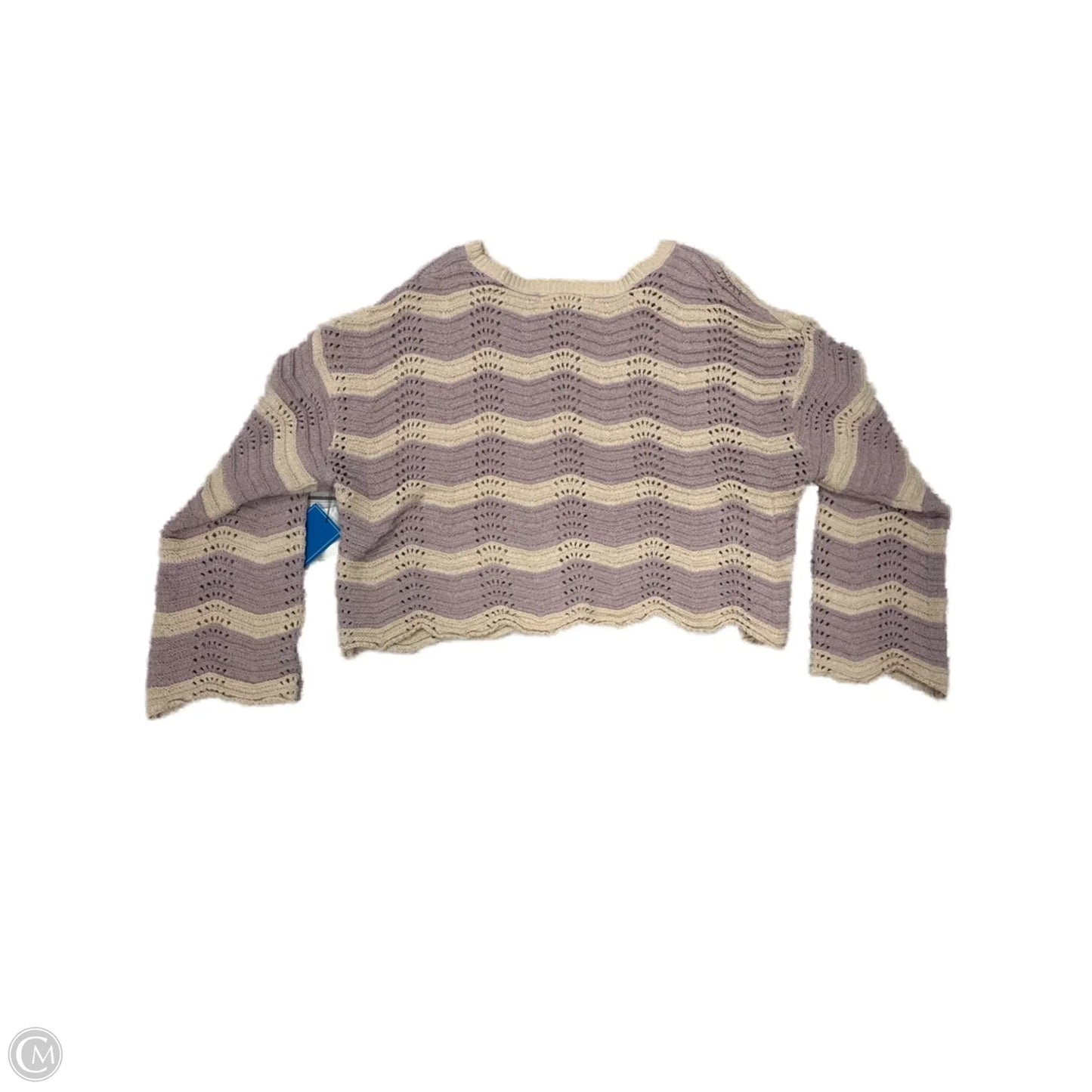 Sweater By Altard State In Purple & Tan, Size: Xl