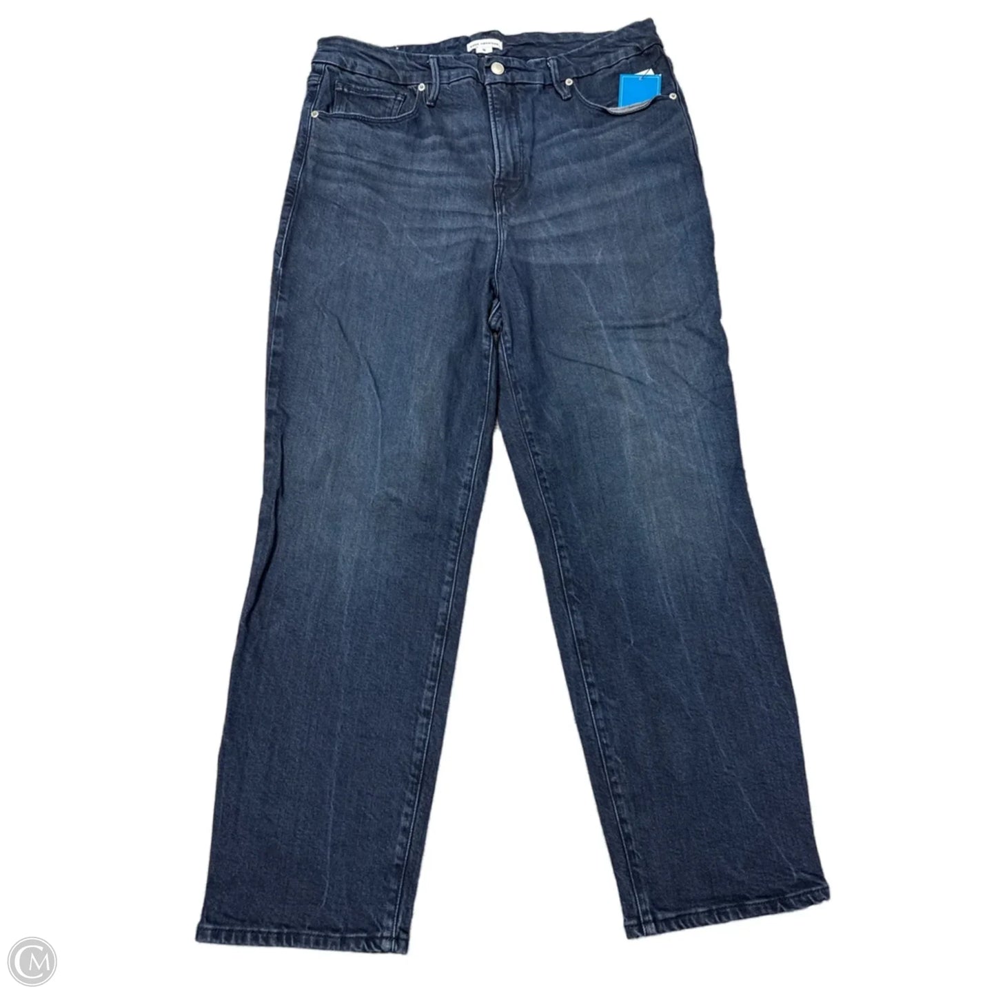 Jeans Wide Leg By Good American In Blue, Size: 18