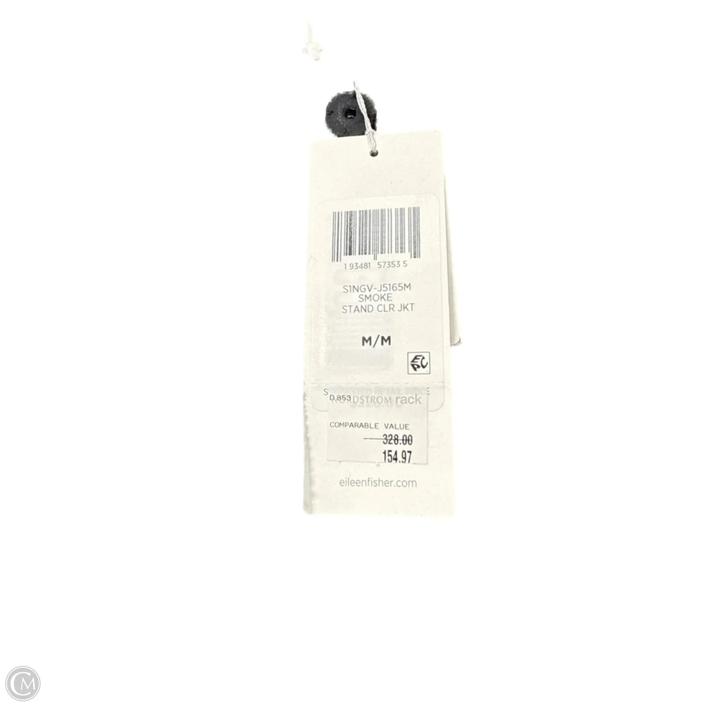 New! Jacket Other By Eileen Fisher In Grey, Size: M