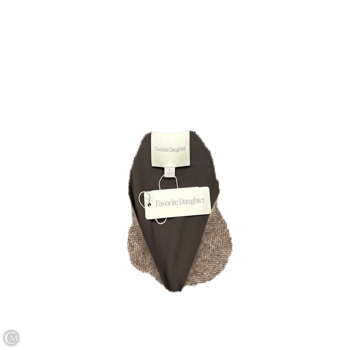 Jacket Designer By Favorite Daughter In Brown, Size: Xl