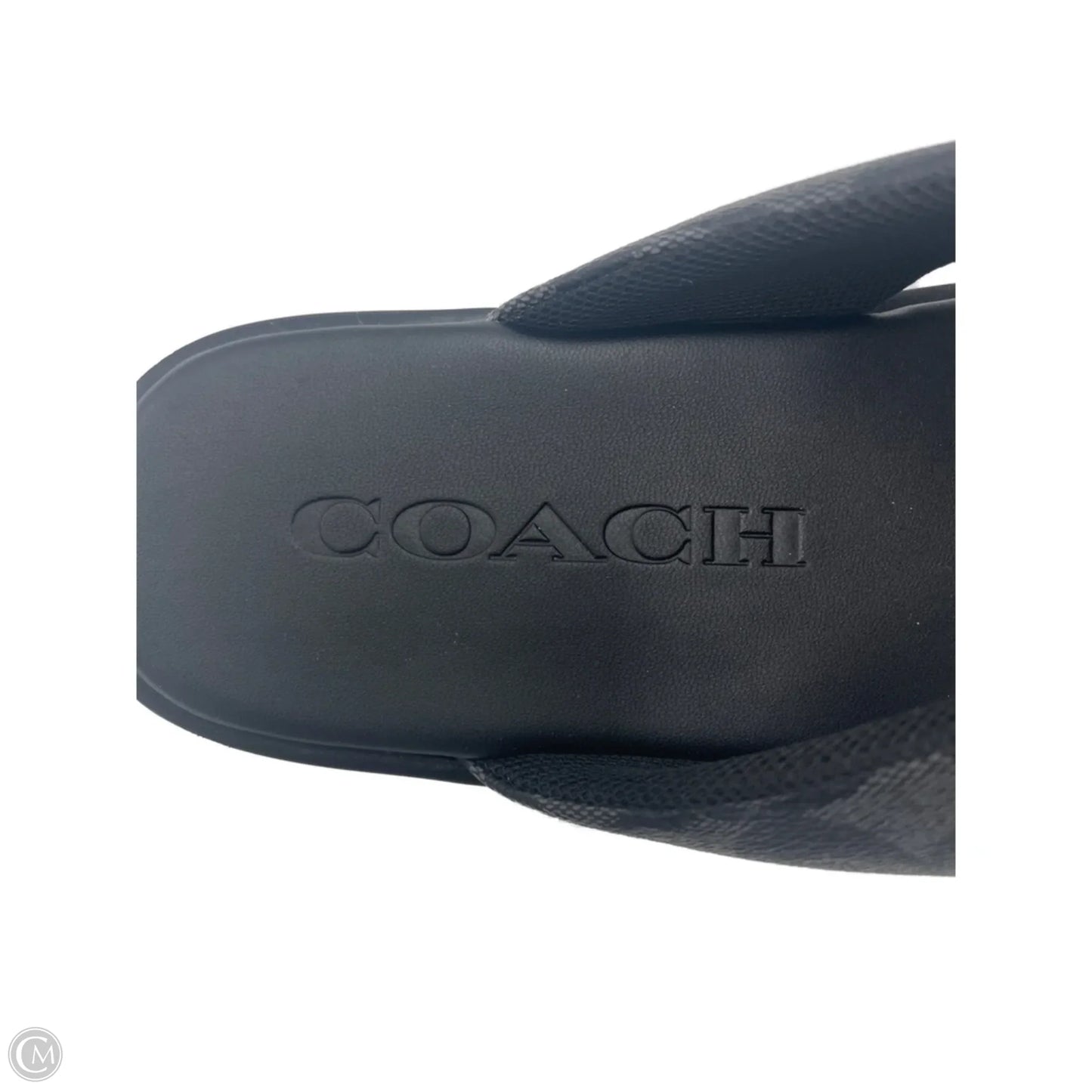 Sandals Designer By Coach In Black, Size: 7