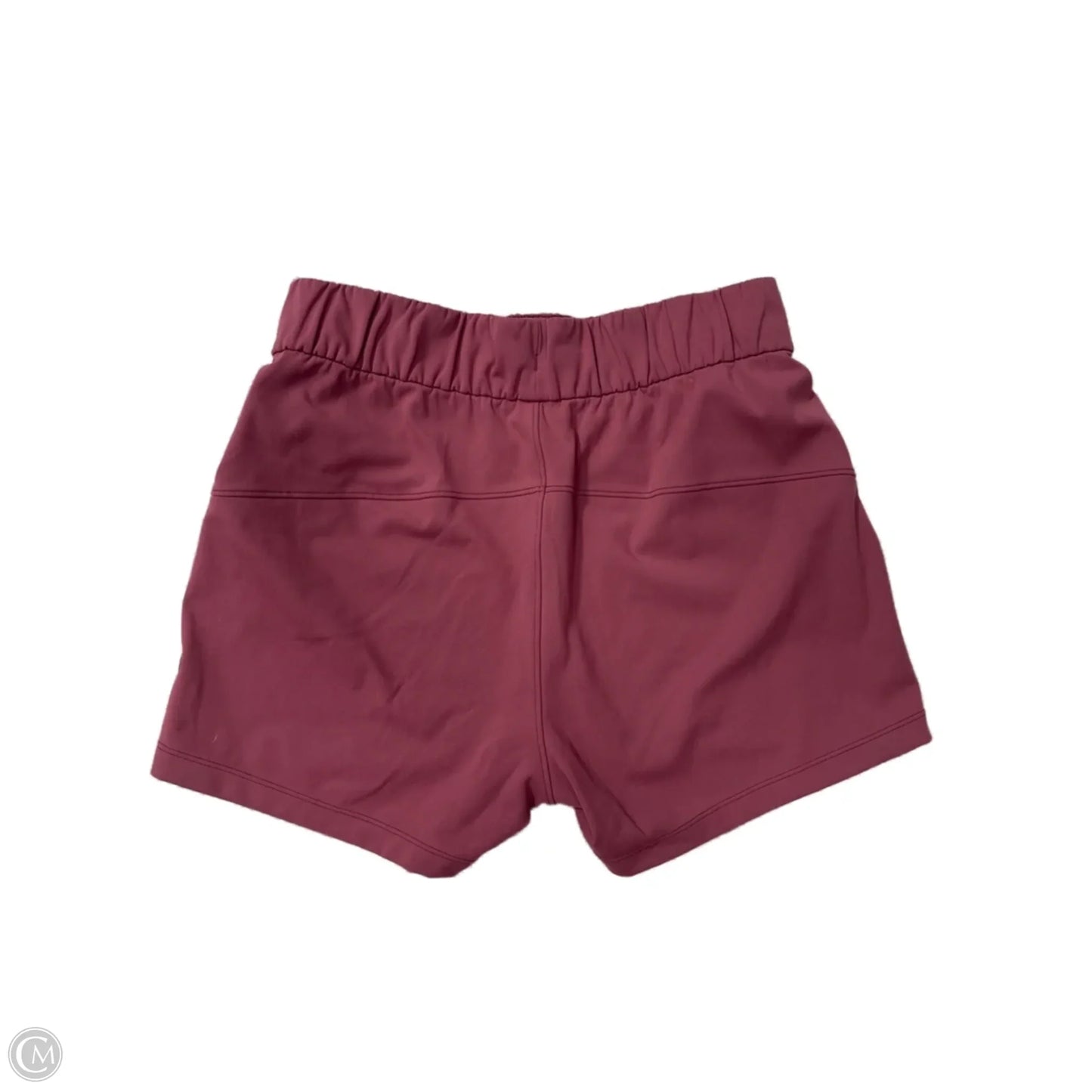 Athletic Shorts By Lululemon In Red, Size: S