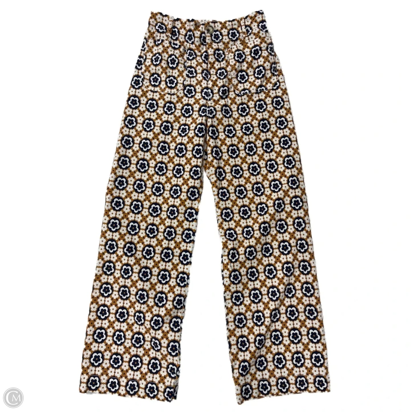 Pants Wide Leg By Maeve In Floral Print, Size: 6l