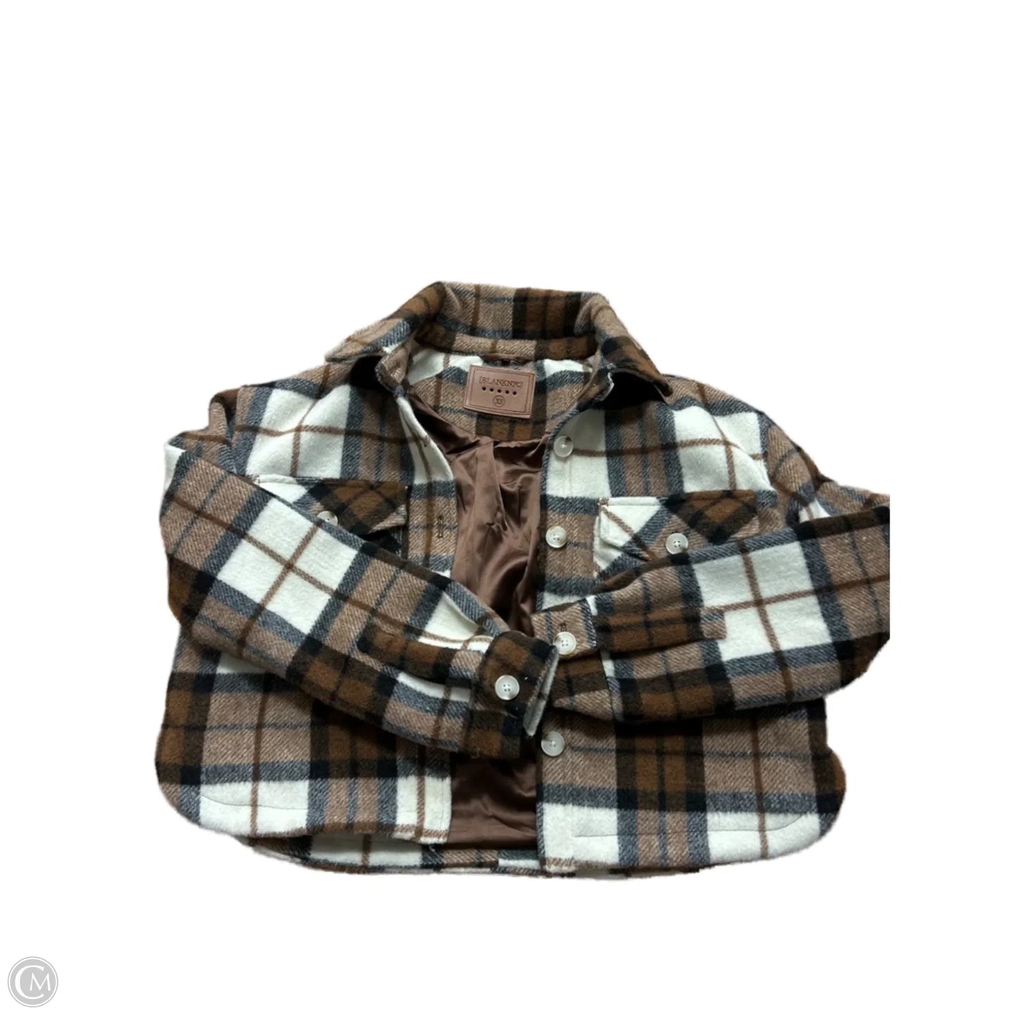 Jacket Other By Blanknyc In Plaid Pattern, Size: Xs