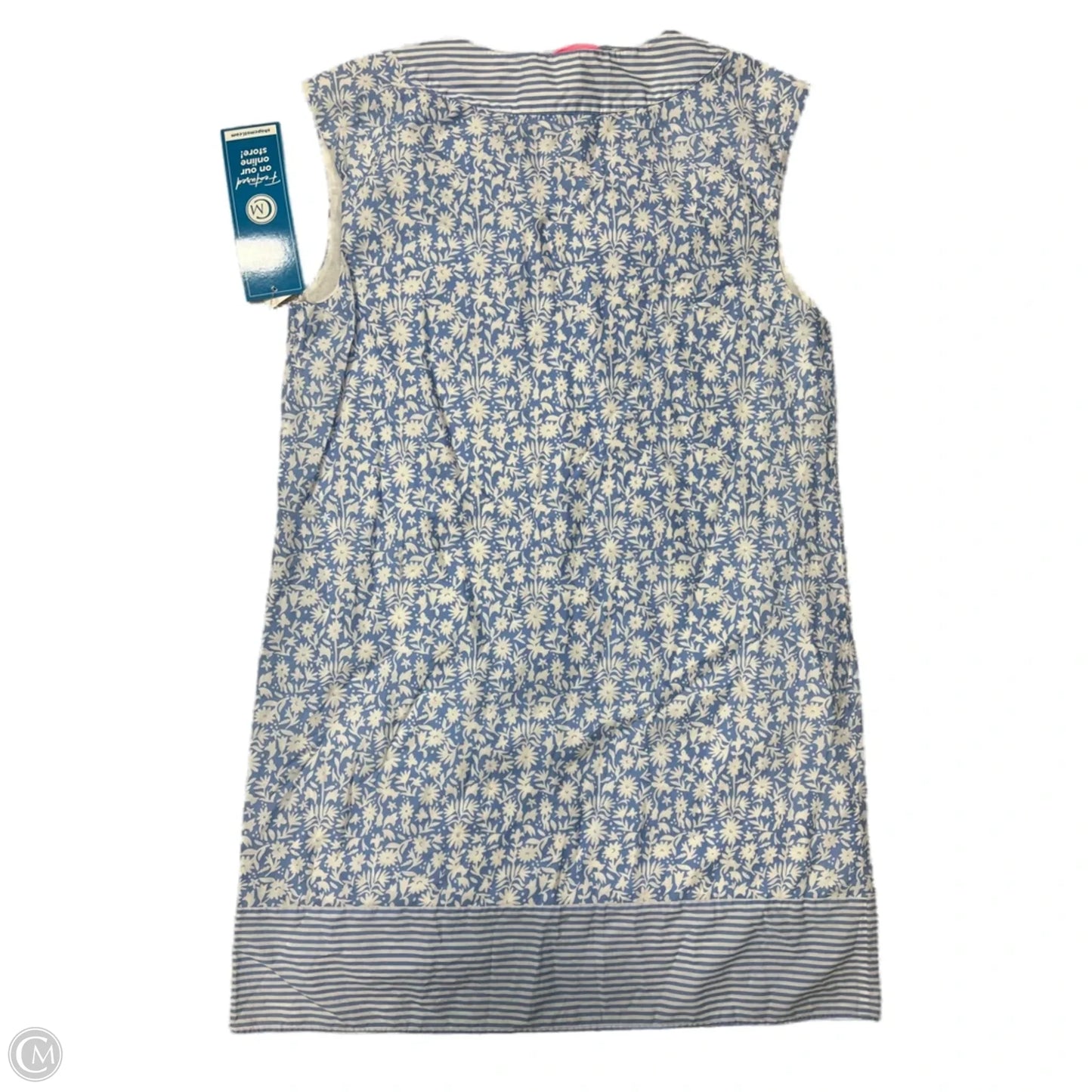 Dress Casual Short By Vineyard Vines In Blue & White, Size: S