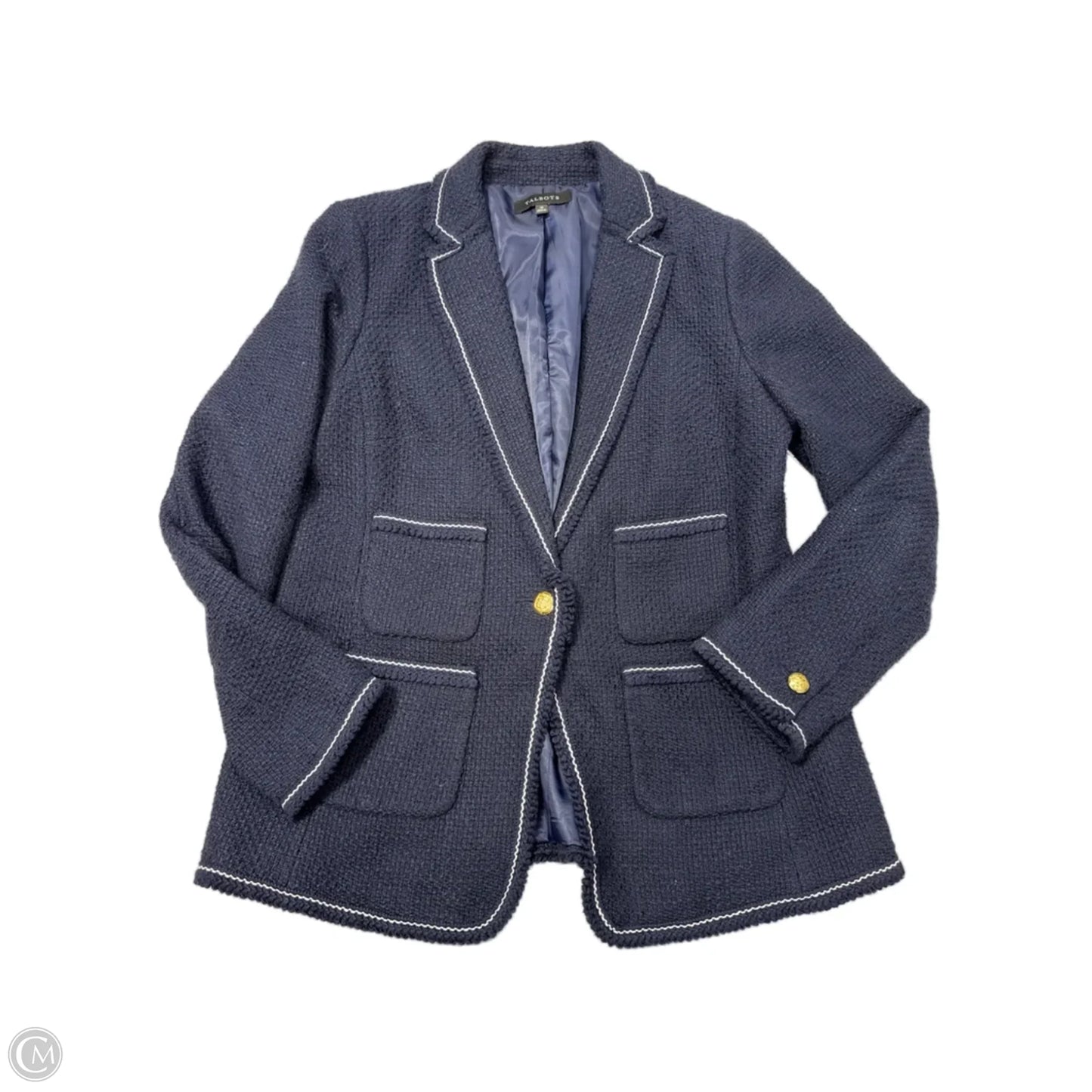Blazer By Talbots In Navy, Size: M