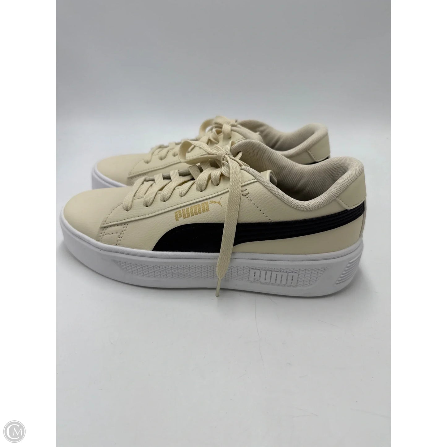 Shoes Athletic By Puma In Tan, Size: 9.5