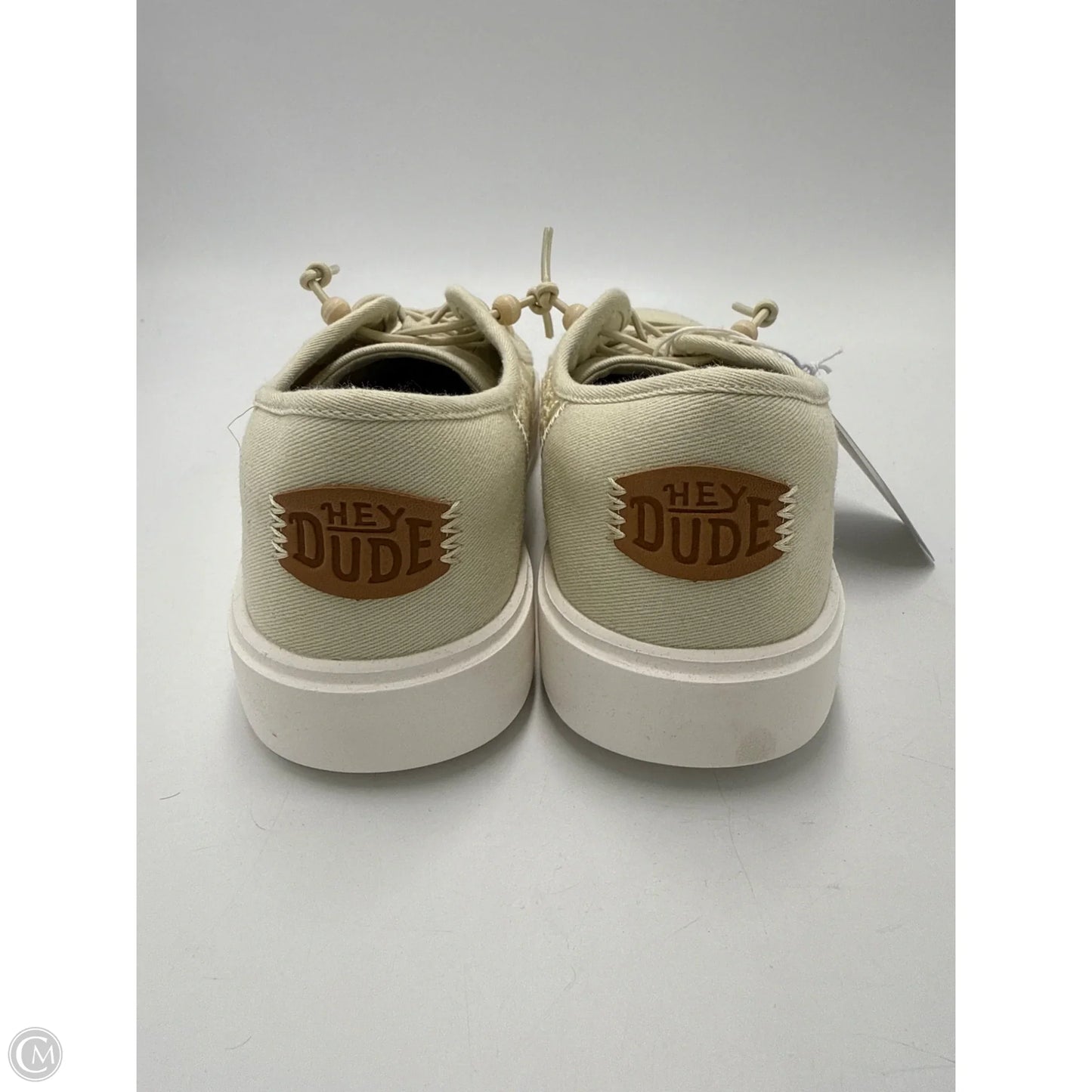 New! Shoes Flats By Hey Dude In Cream, Size: 10