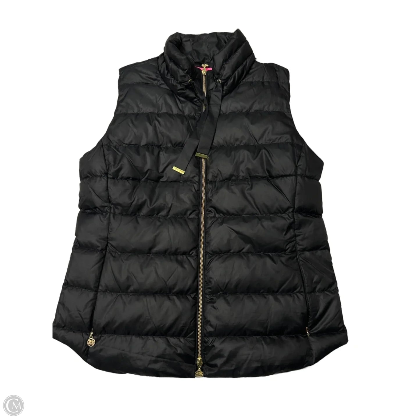 Vest Designer By Lilly Pulitzer In Black, Size: L