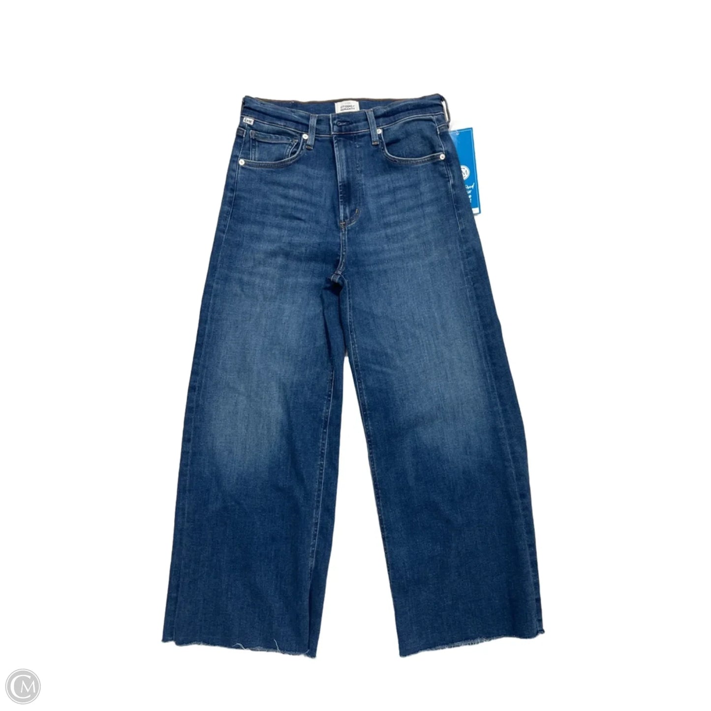 Jeans Wide Leg By Citizens Of Humanity In Blue, Size: 4