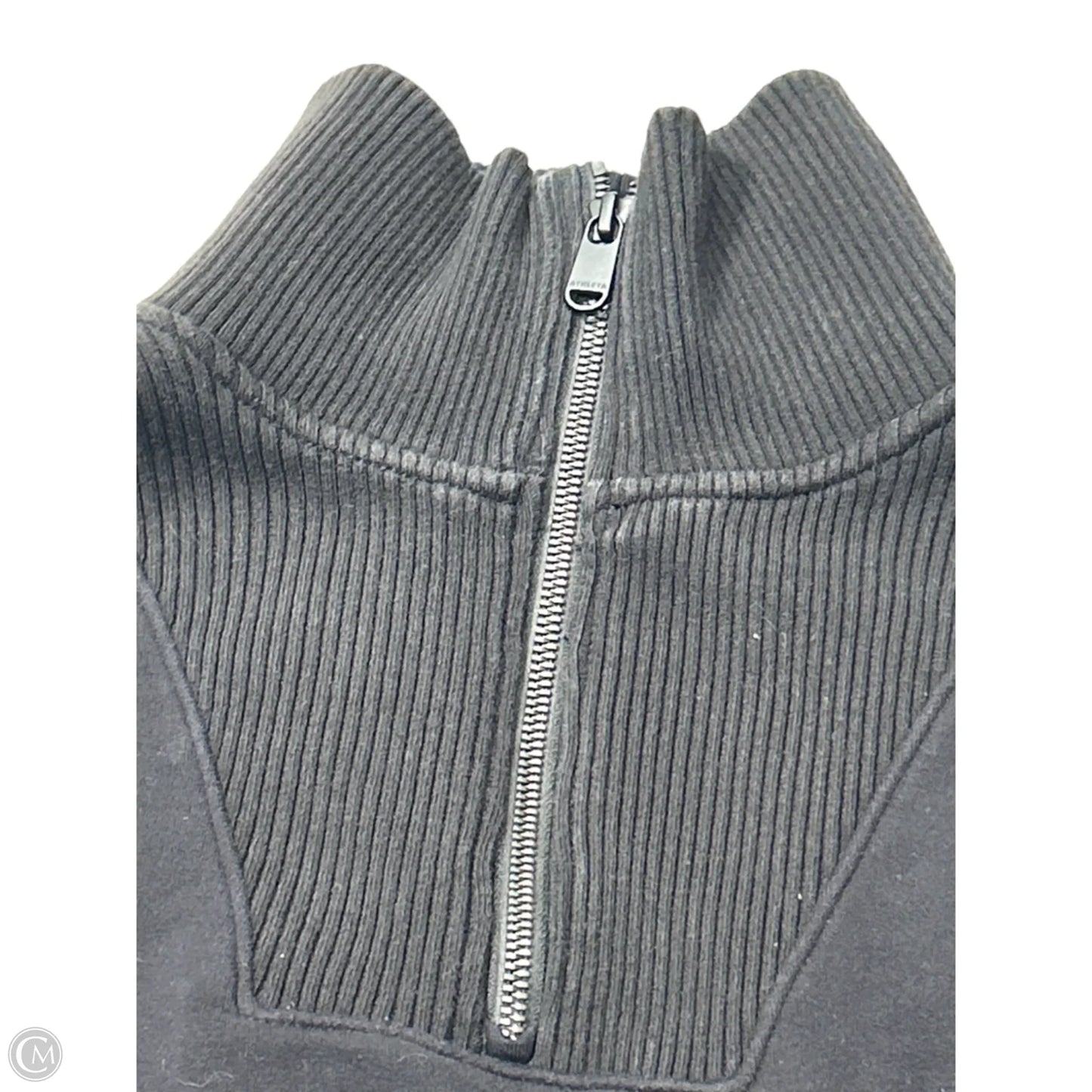 Athletic Sweatshirt Collar By Athleta In Black, Size: S