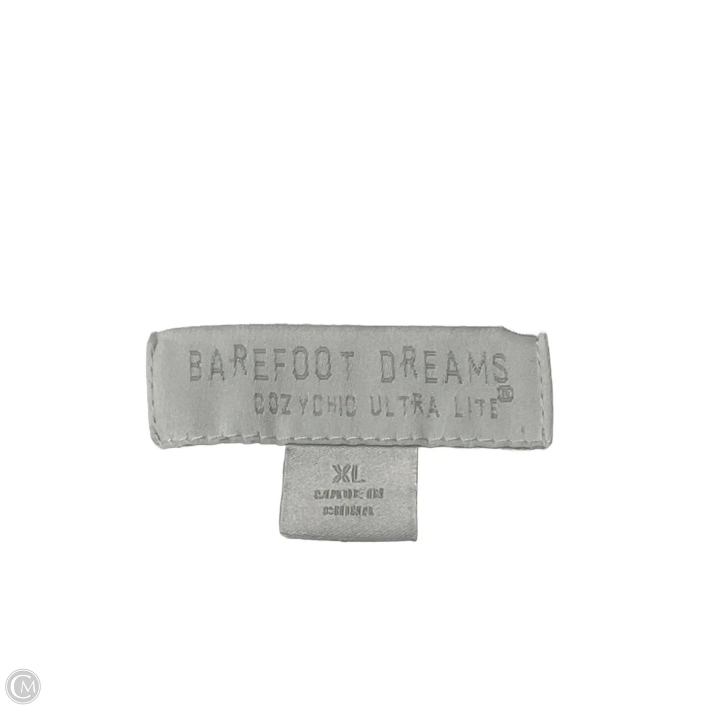 Sweater Short Sleeve By Barefoot Dreams In White, Size: Xl