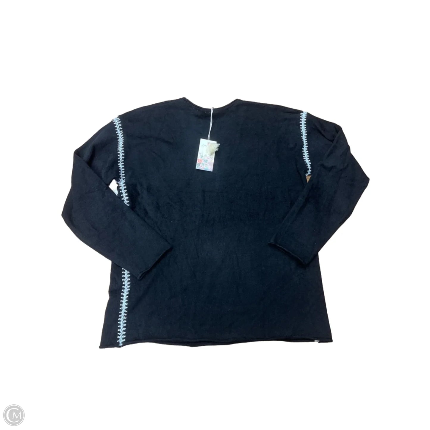 Top Long Sleeve By Johnny Was In Black, Size: S