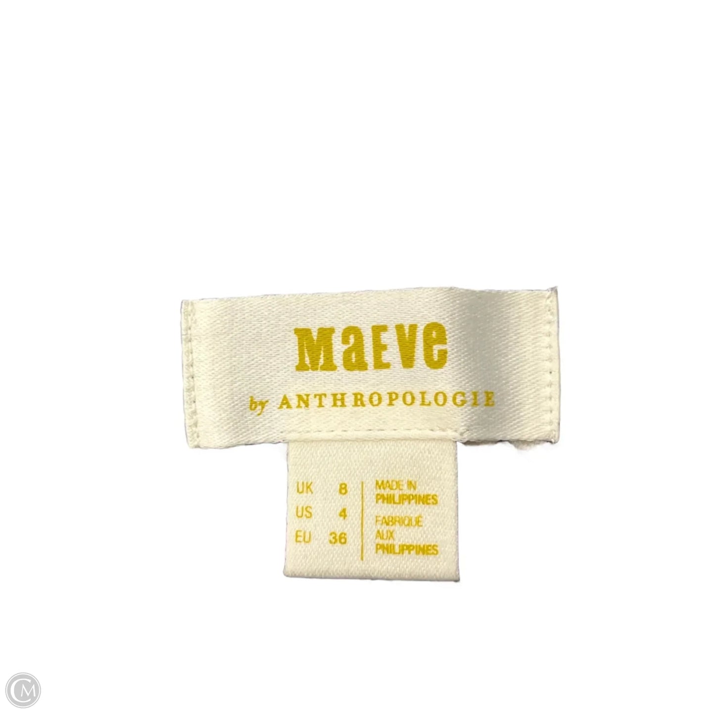 Pants Wide Leg By Maeve In Black & White, Size: 4