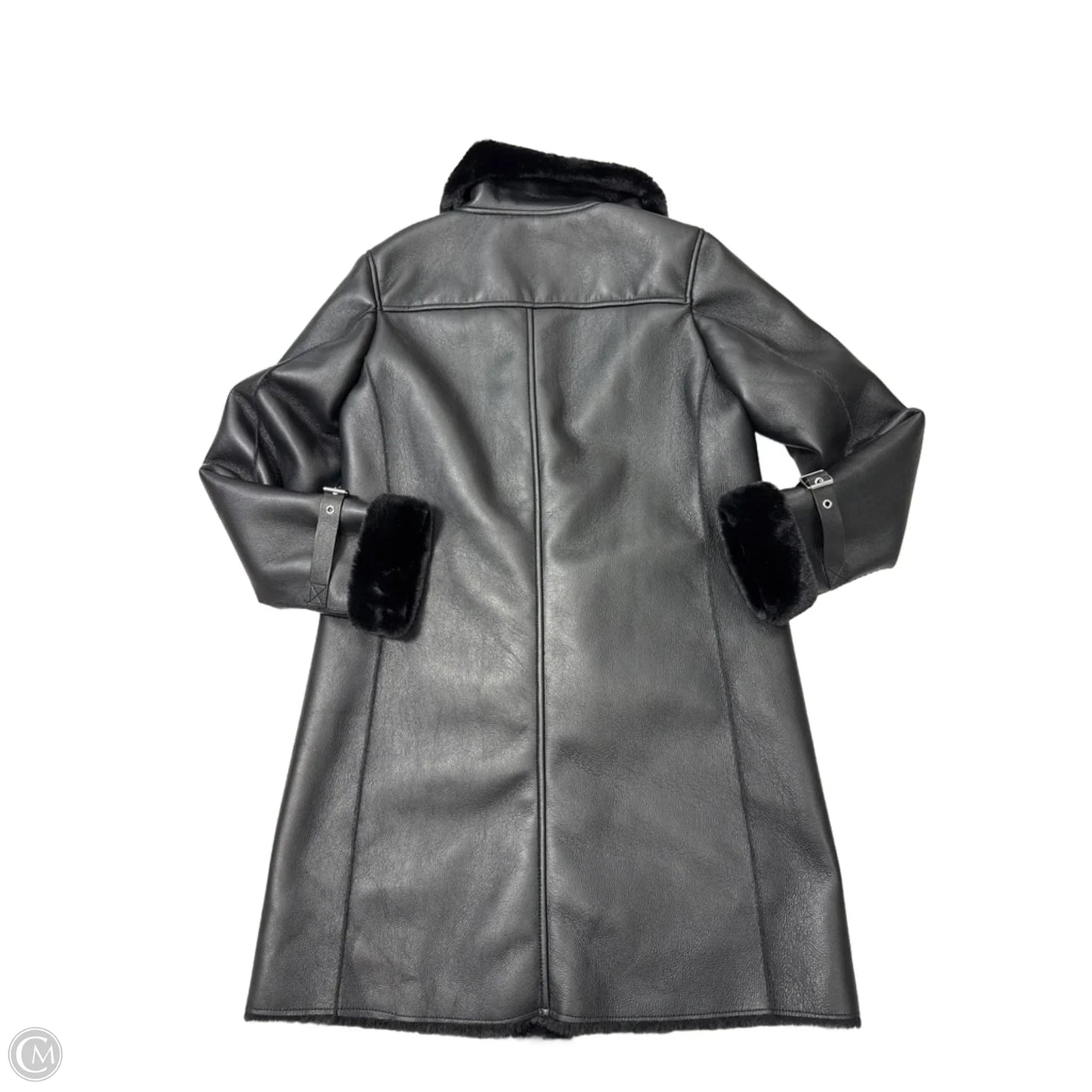 New! Coat Faux Fur & Sherpa By Generation Love In Black, Size: M