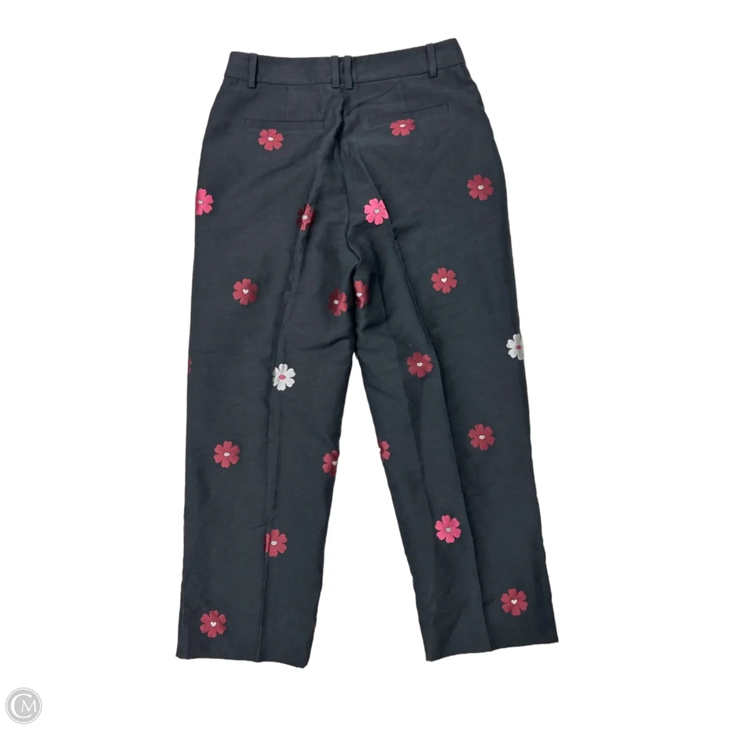 Pants Designer By Kate Spade In Floral Print, Size: 6