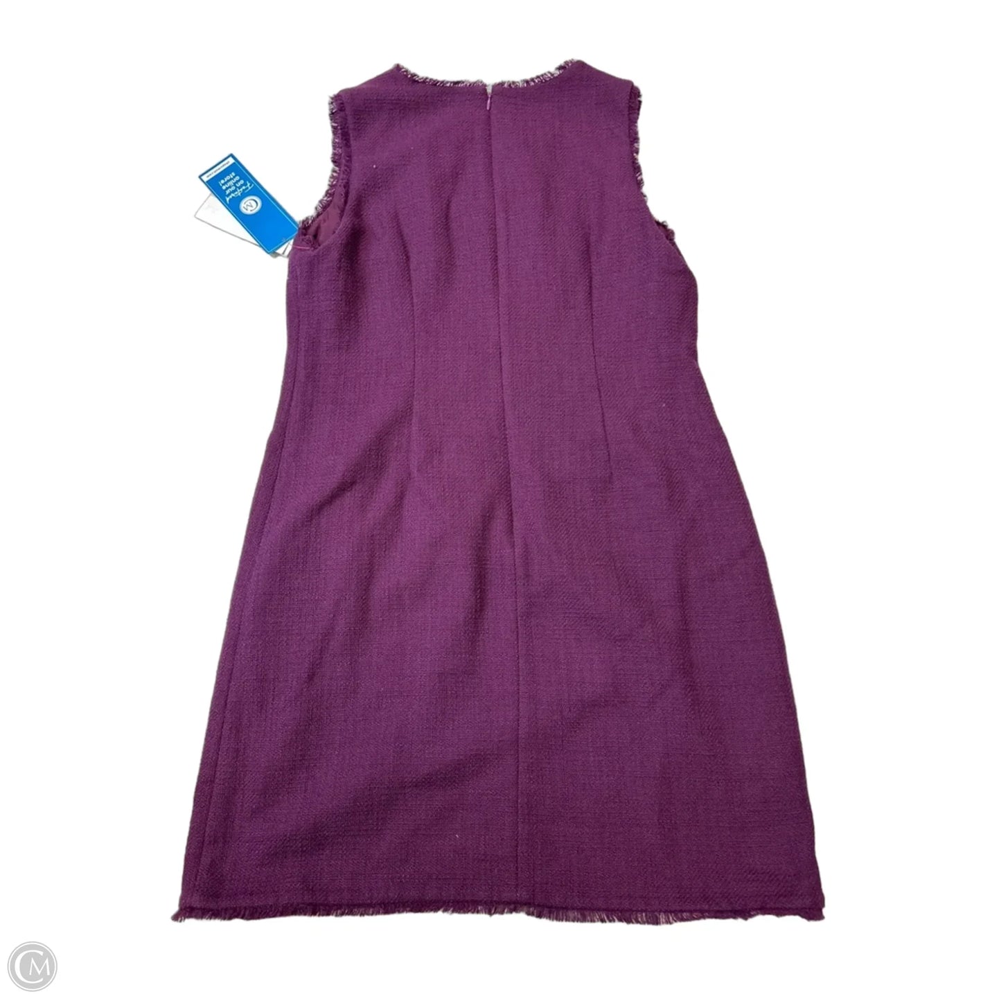 Dress Designer By Karl Lagerfeld In Purple, Size: M
