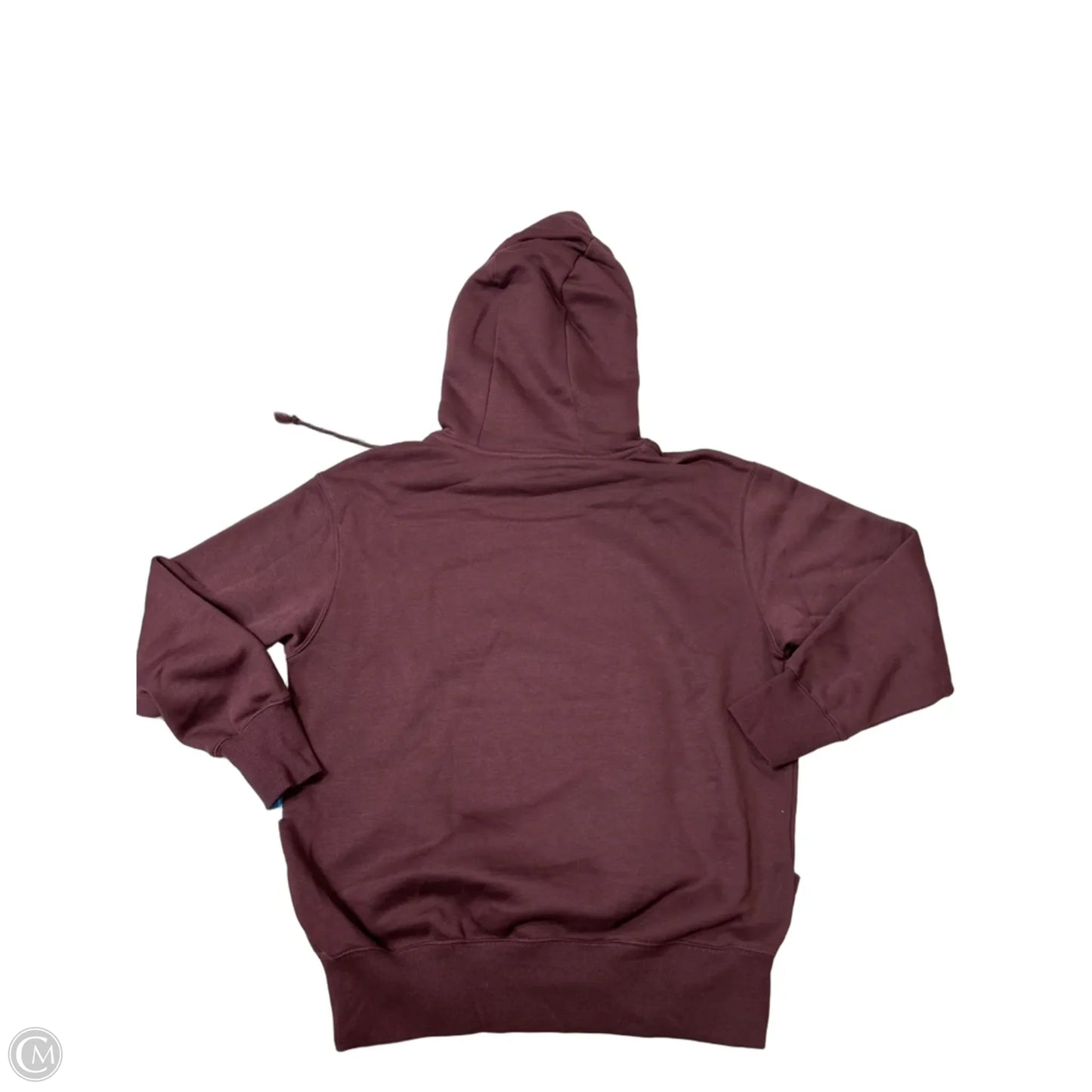 Athletic Sweatshirt Hoodie By Nike Apparel In Maroon, Size: Xs
