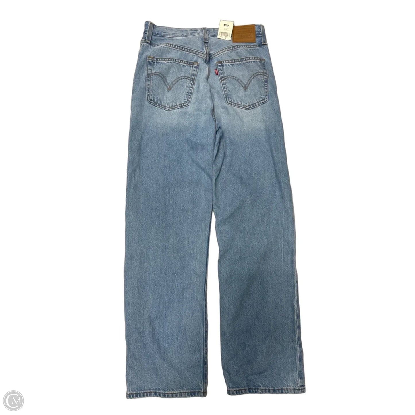 Jeans Straight By Levis In Blue, Size: 4