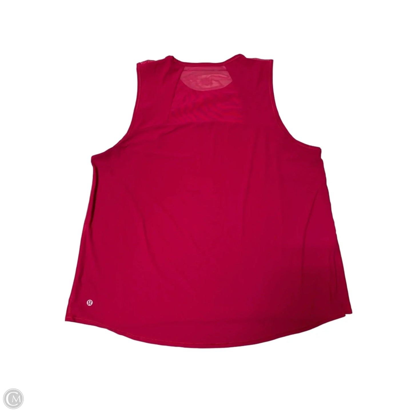 Athletic Tank Top By Lululemon In Pink, Size: L