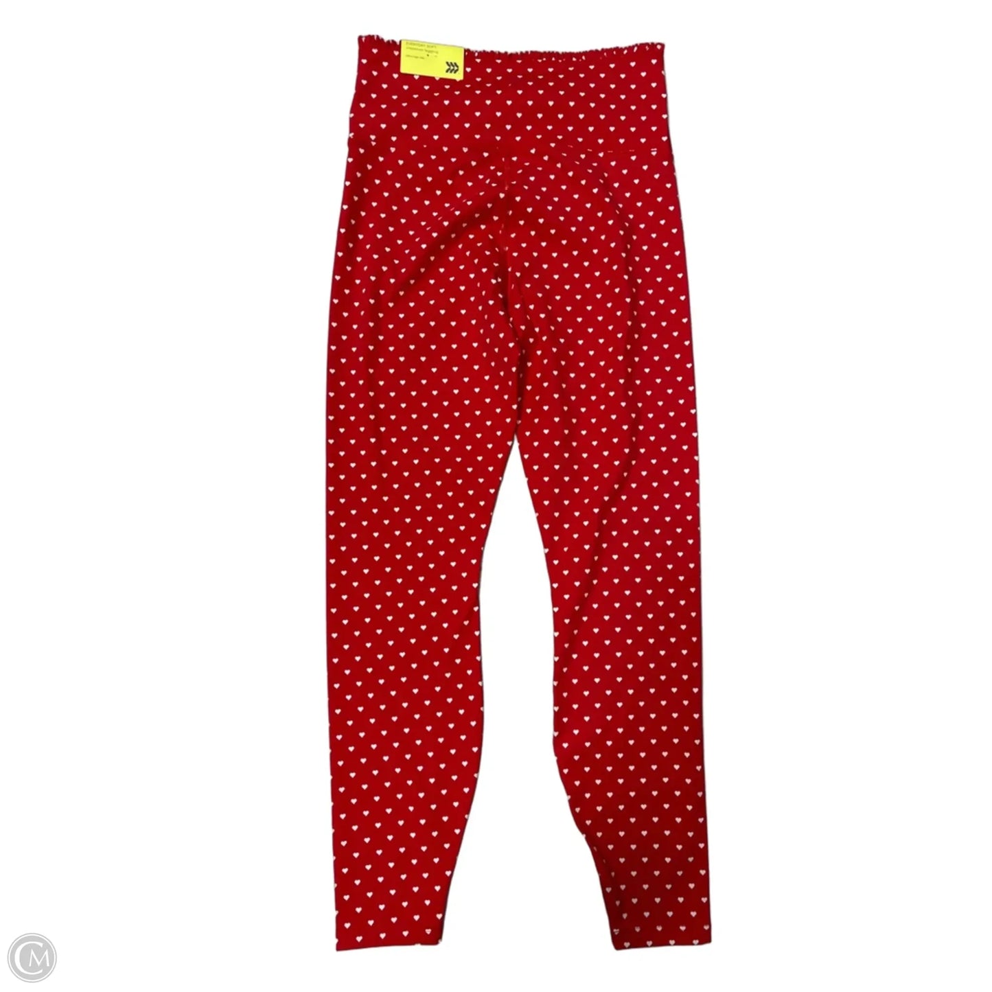 New! Athletic Leggings By All In Motion In Red & White, Size: M
