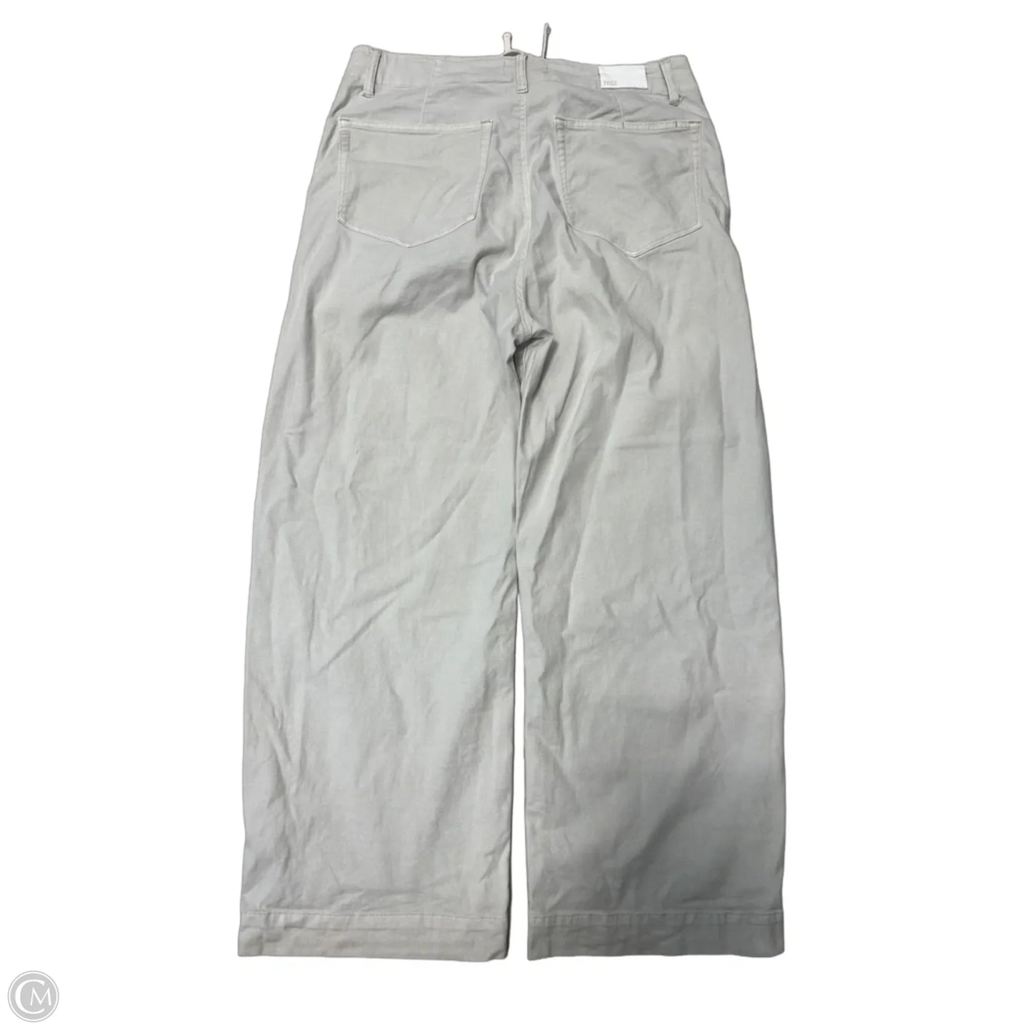 Pants Cropped By Paige In Grey, Size: 12
