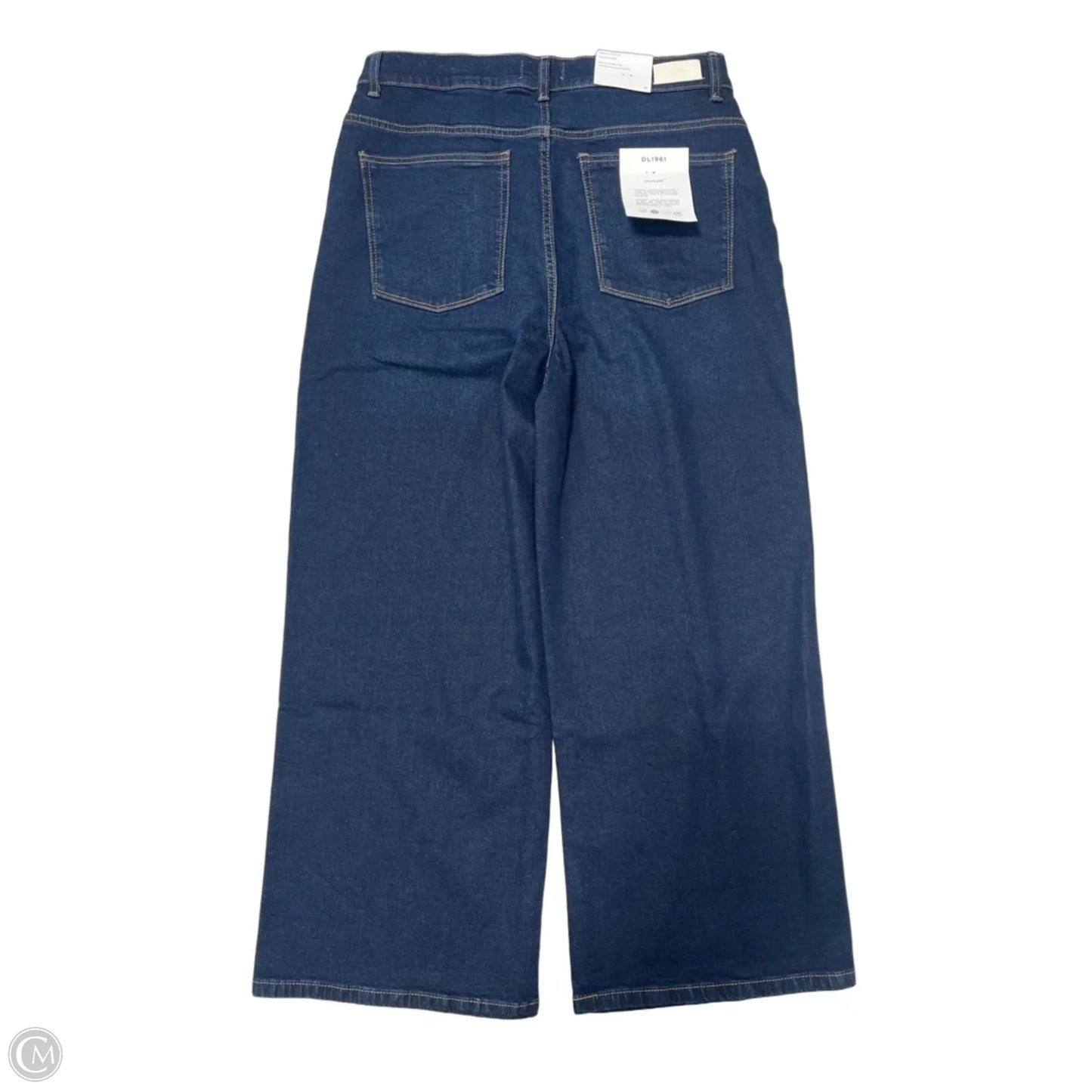 Jeans Wide Leg By Dl1961 In Blue, Size: 12 (31)