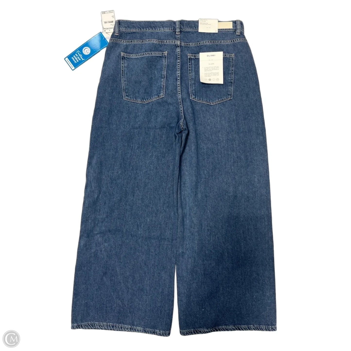 New! Jeans Wide Leg By Dl1961 In Blue, Size: 12 (31)