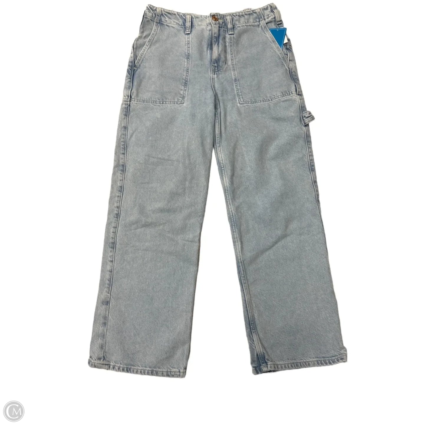 Jeans Boyfriend By Free People In Blue, Size: 4