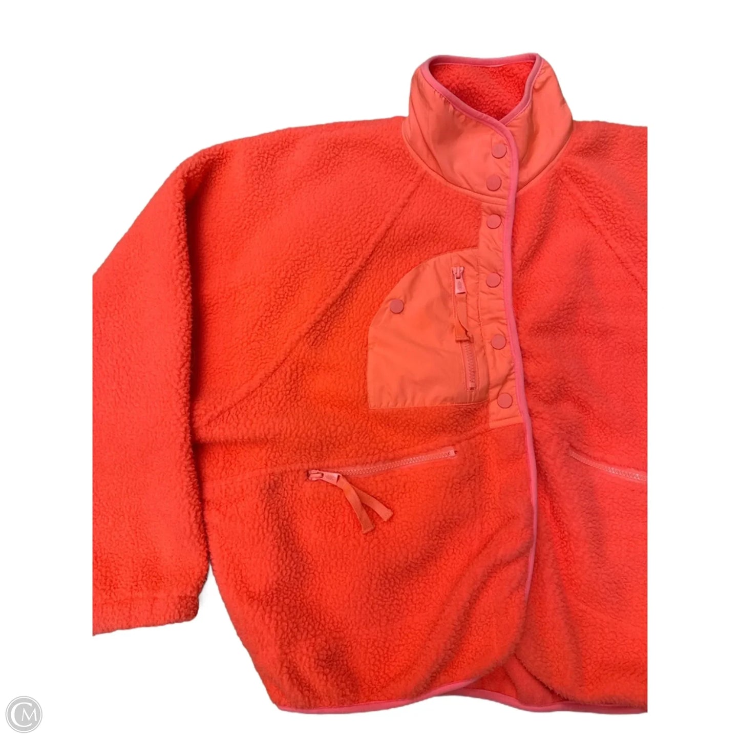 Coat Other By Free People In Orange, Size: M