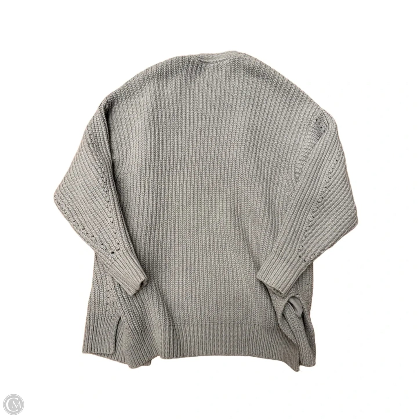 Sweater Cardigan By Free People In Grey, Size: S